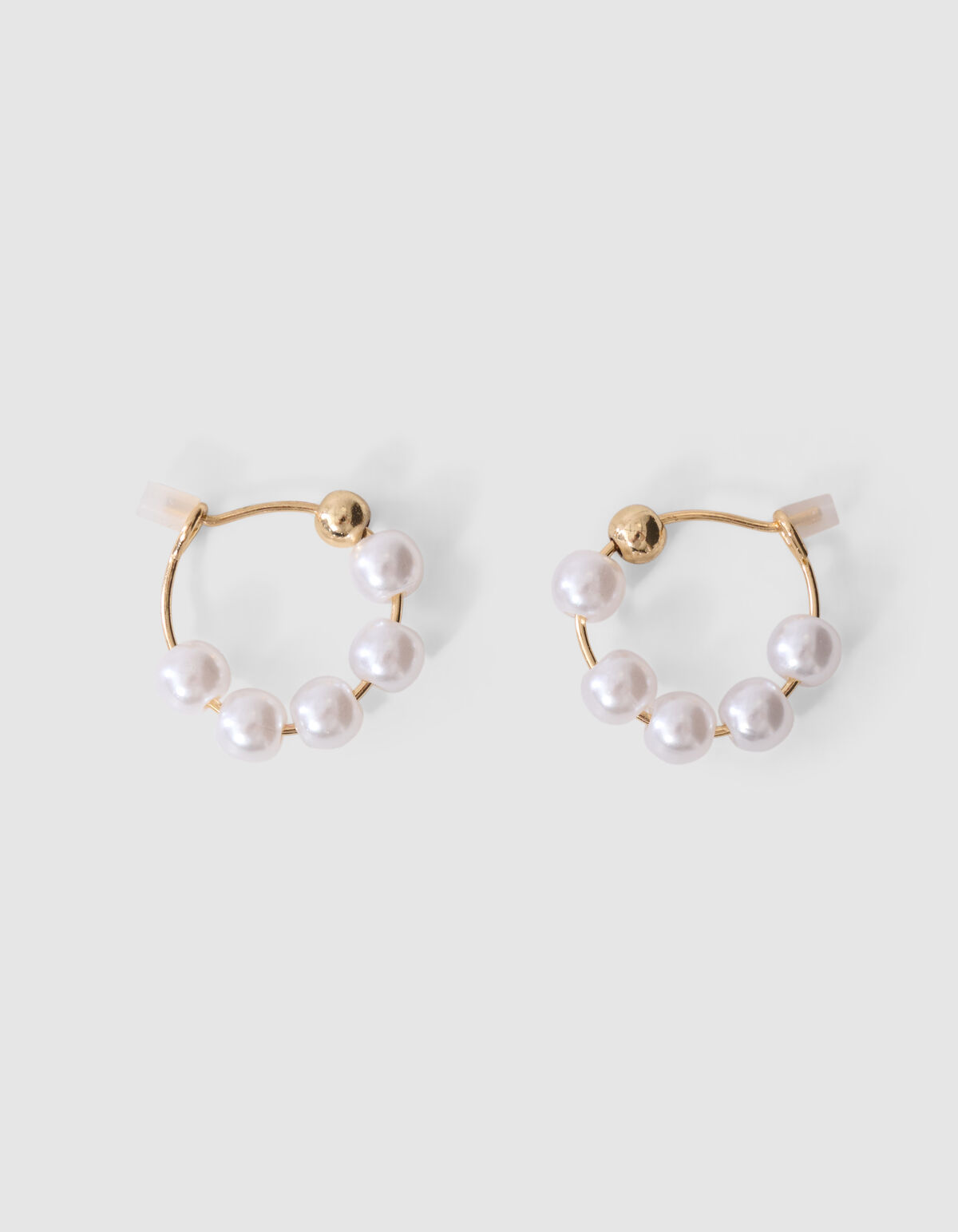 Perlenohrringe aus Gold SHOEBY ACCESSOIRES
