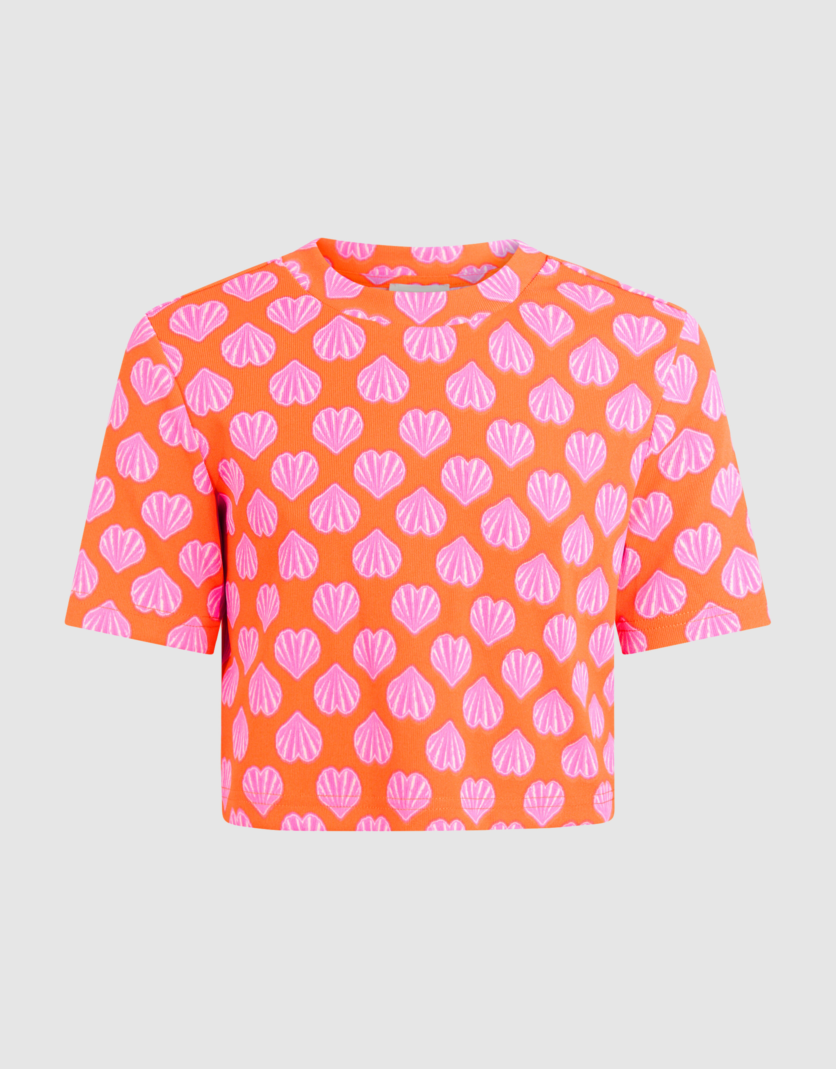 Muscheln Crop Top Orange SHOEBY GIRLS
