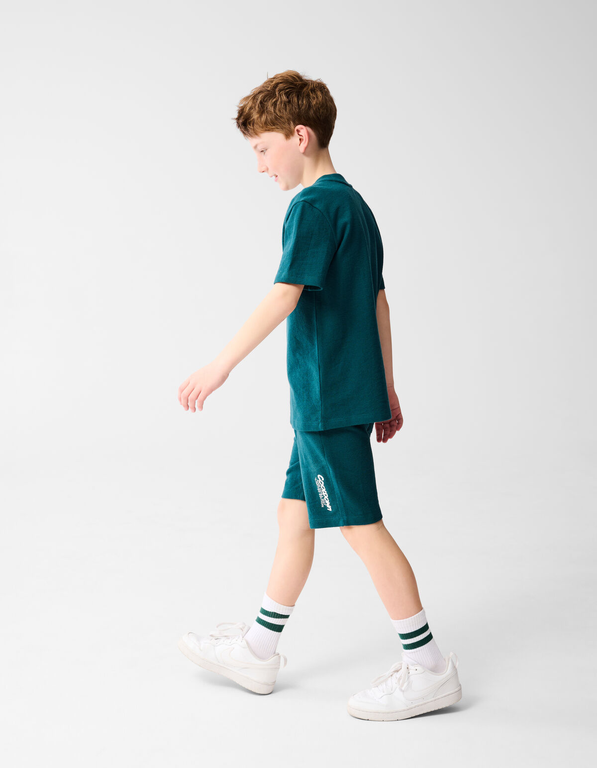 Text T-shirt Grün SHOEBY BOYS