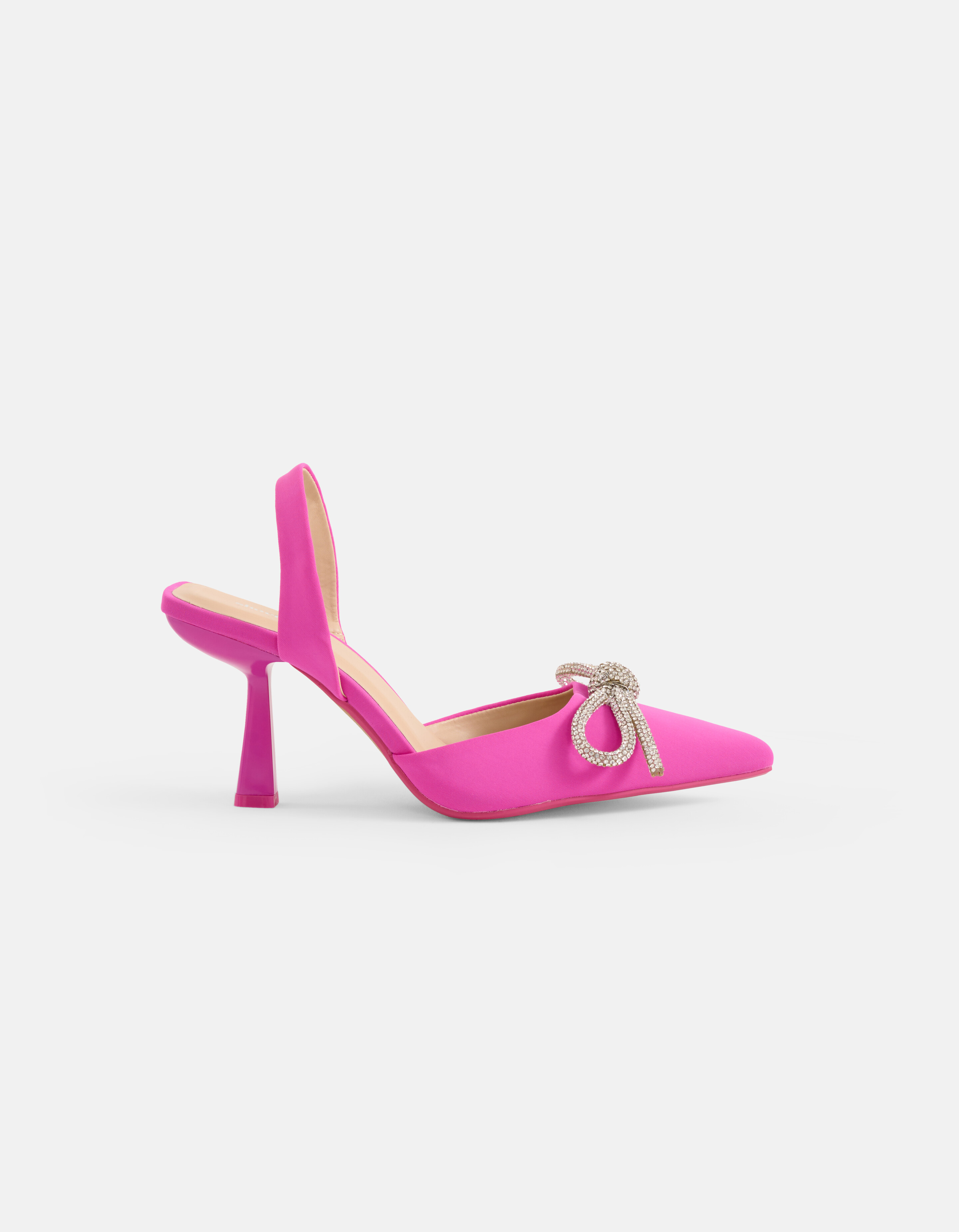 Strass Schleife Heels Rosa SHOEBY SHOES