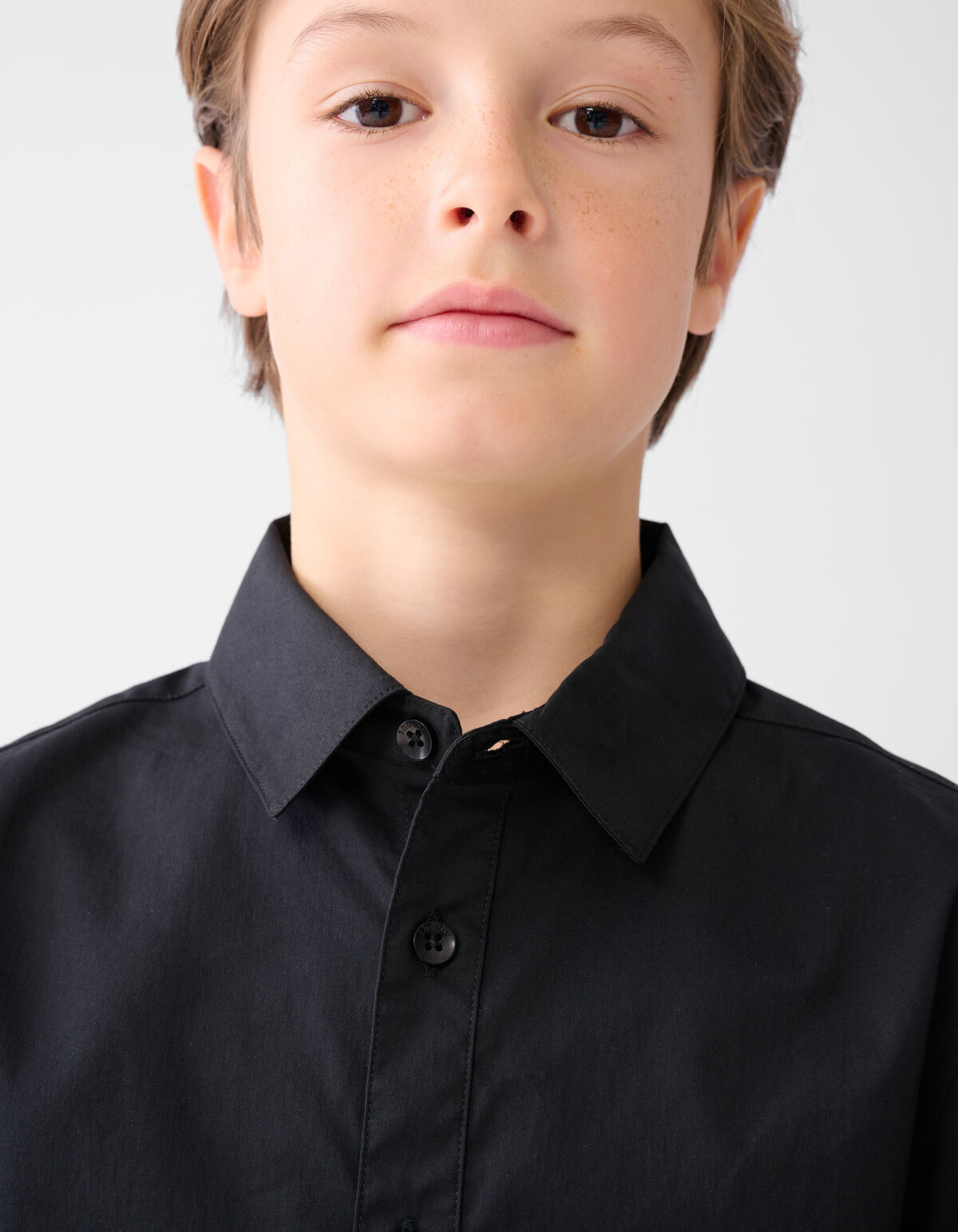 Basic Shirt Schwarz SHOEBY BOYS