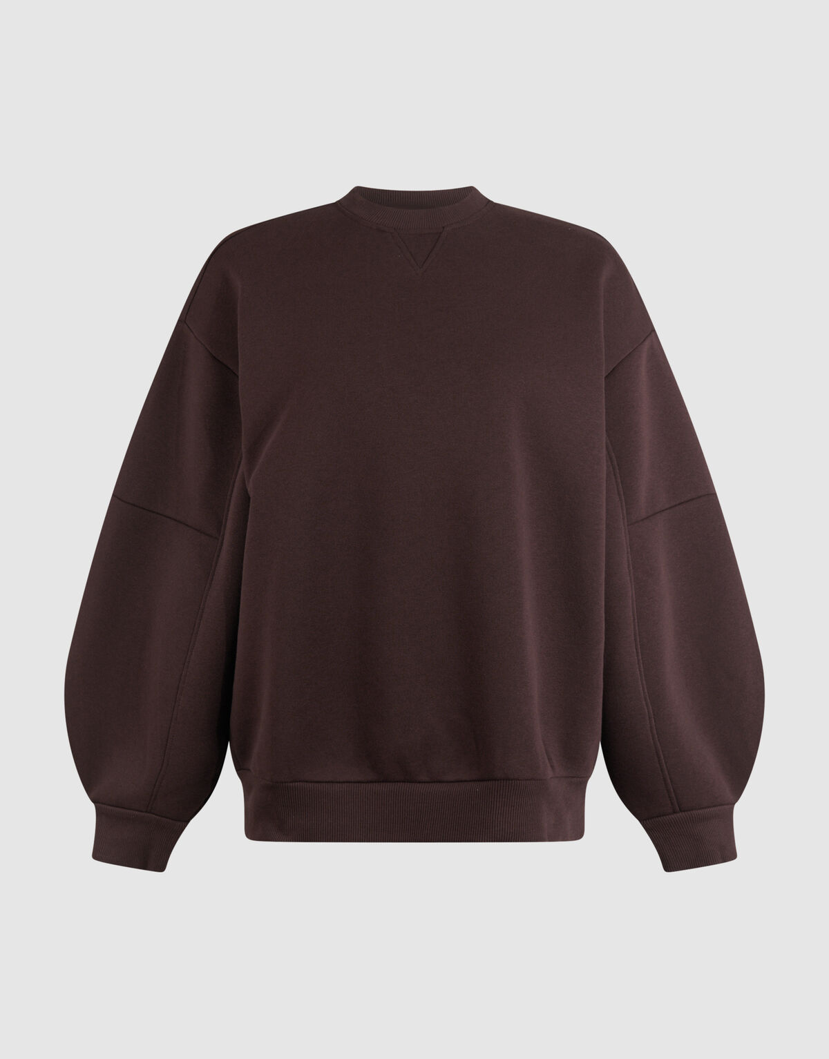 Pullover mit großen Ärmeln Dunkelbraun SHOEBY WOMEN