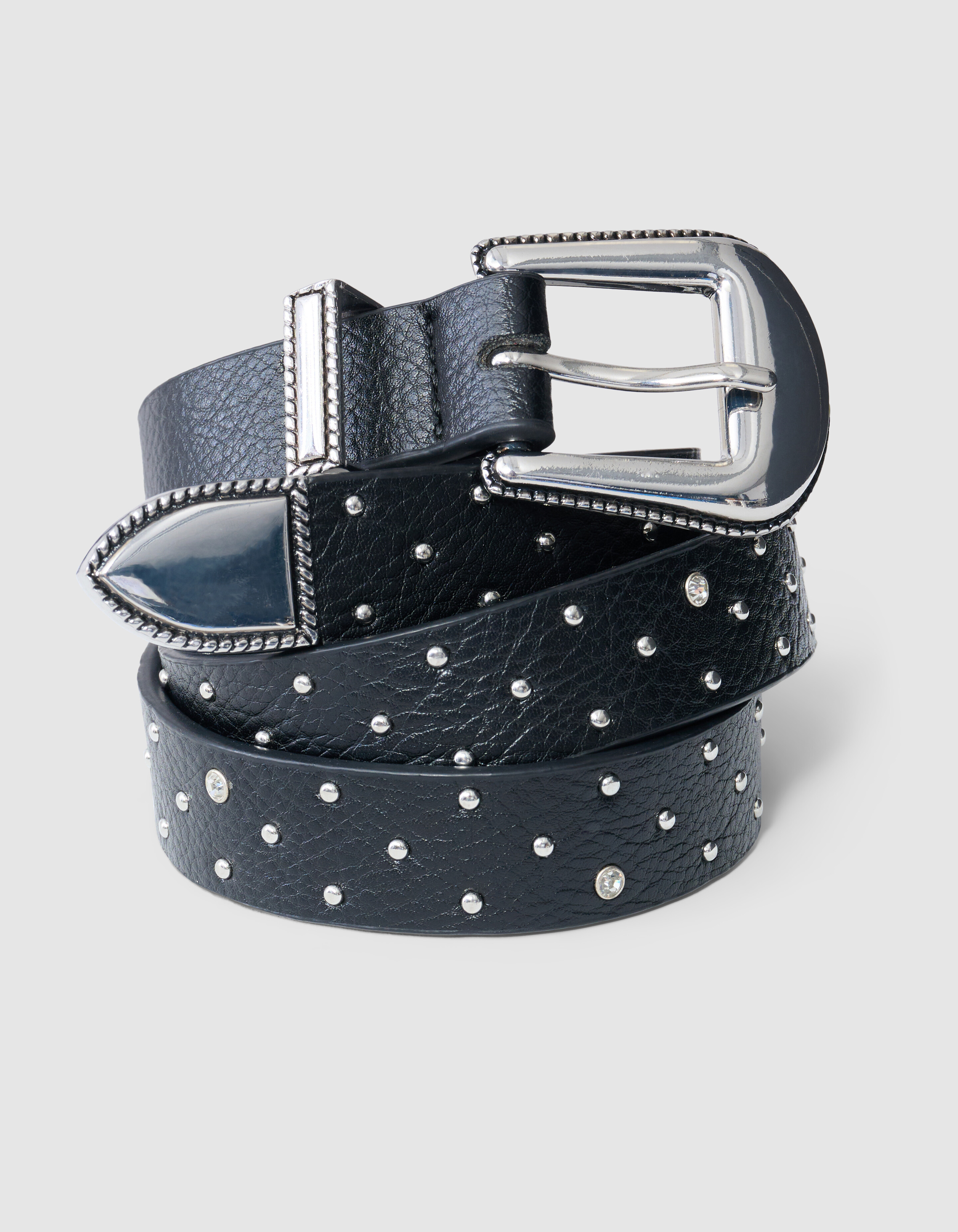 Strass-Gürtel Silber SHOEBY ACCESSOIRES