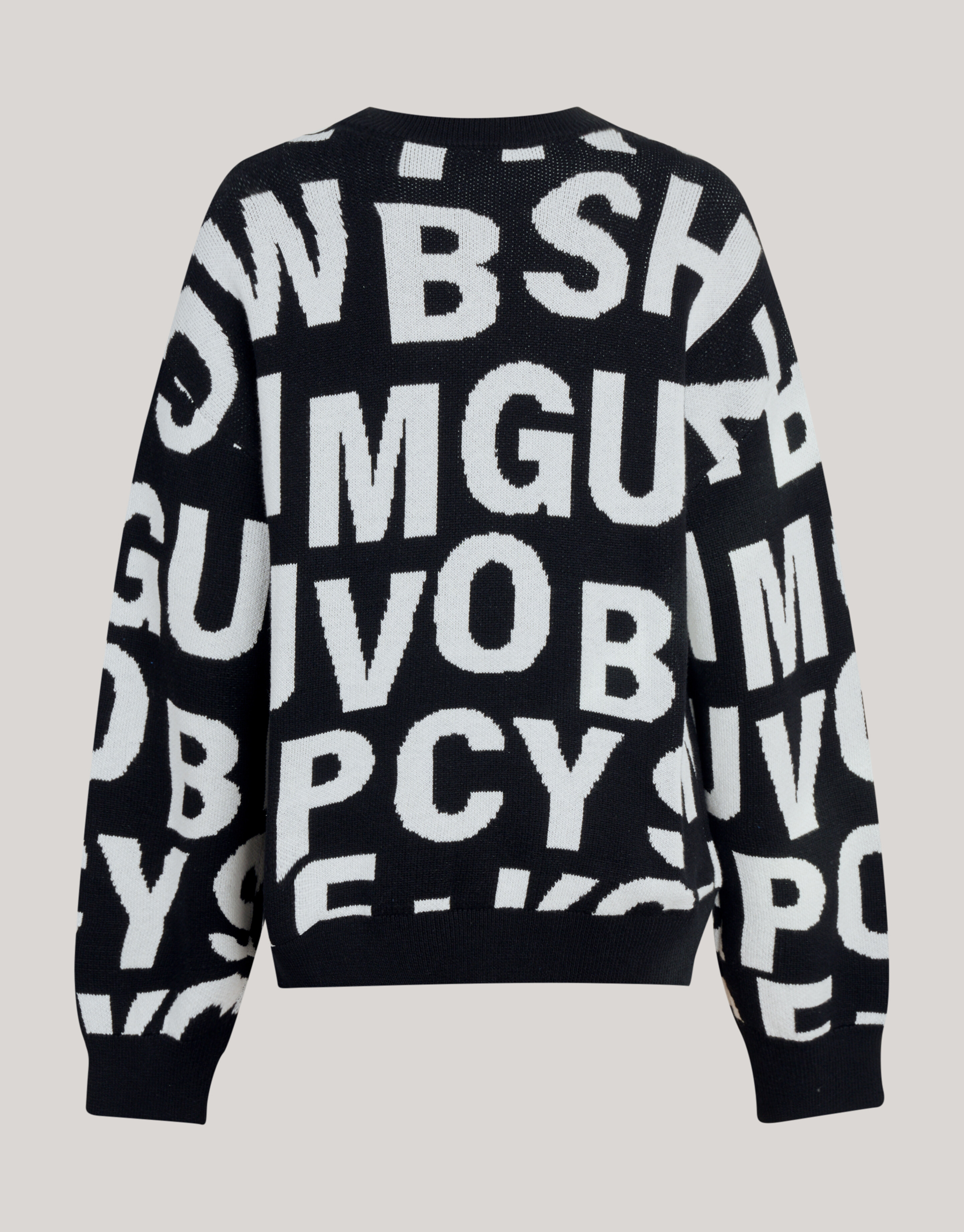 Typo Pullover Schwarz SHOEBY BOYS