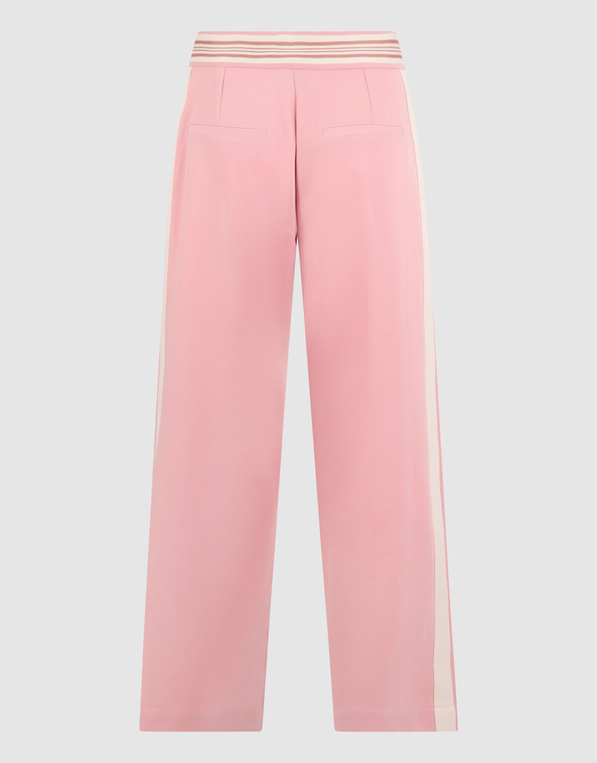 Sportliche Hose mit weitem Bein Hellrosa von Mieke SHOEBY WOMEN