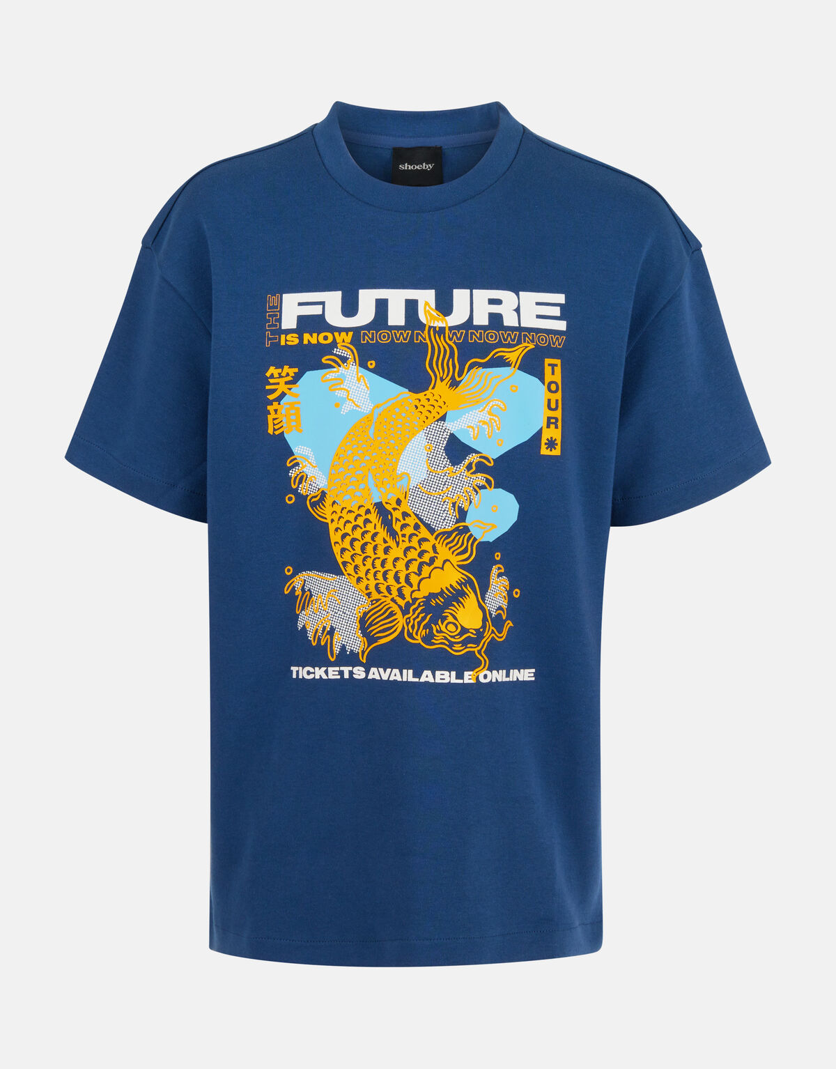 Artwork T-shirt Dunkelblau SHOEBY BOYS