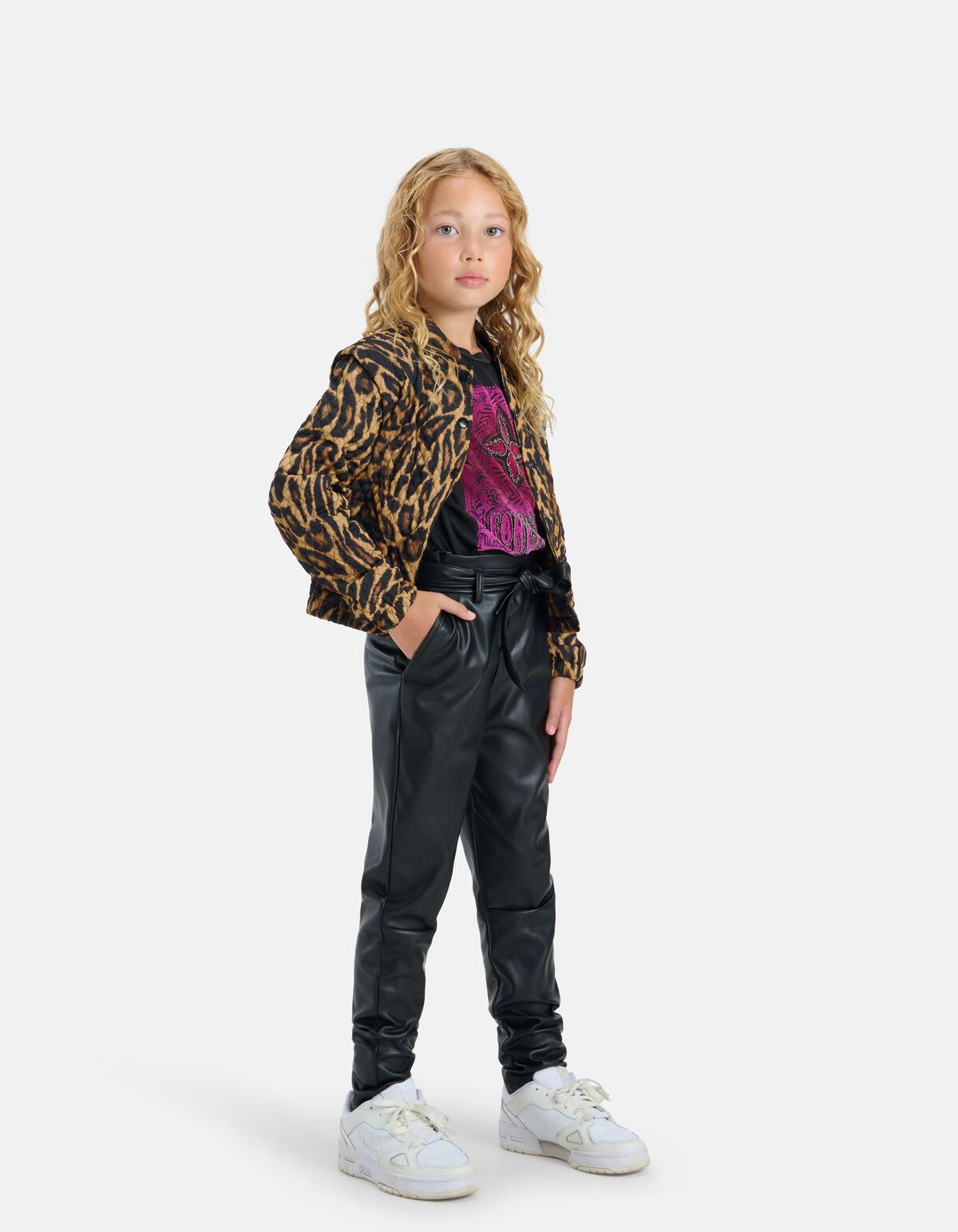 Bomberjacke mit Leopardenmuster SHOEBY GIRLS