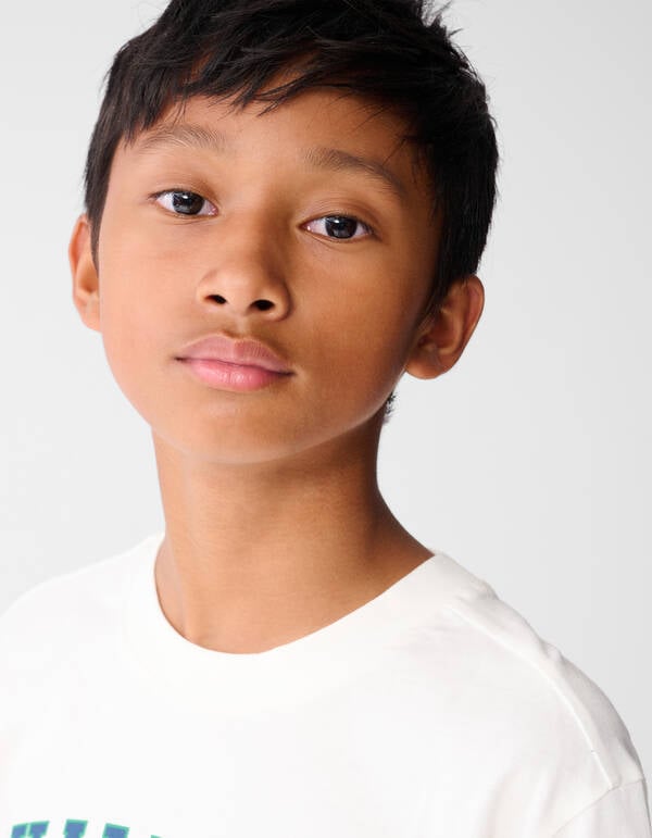 Challenge Artwork T-Shirt Wei&szlig; SHOEBY BOYS