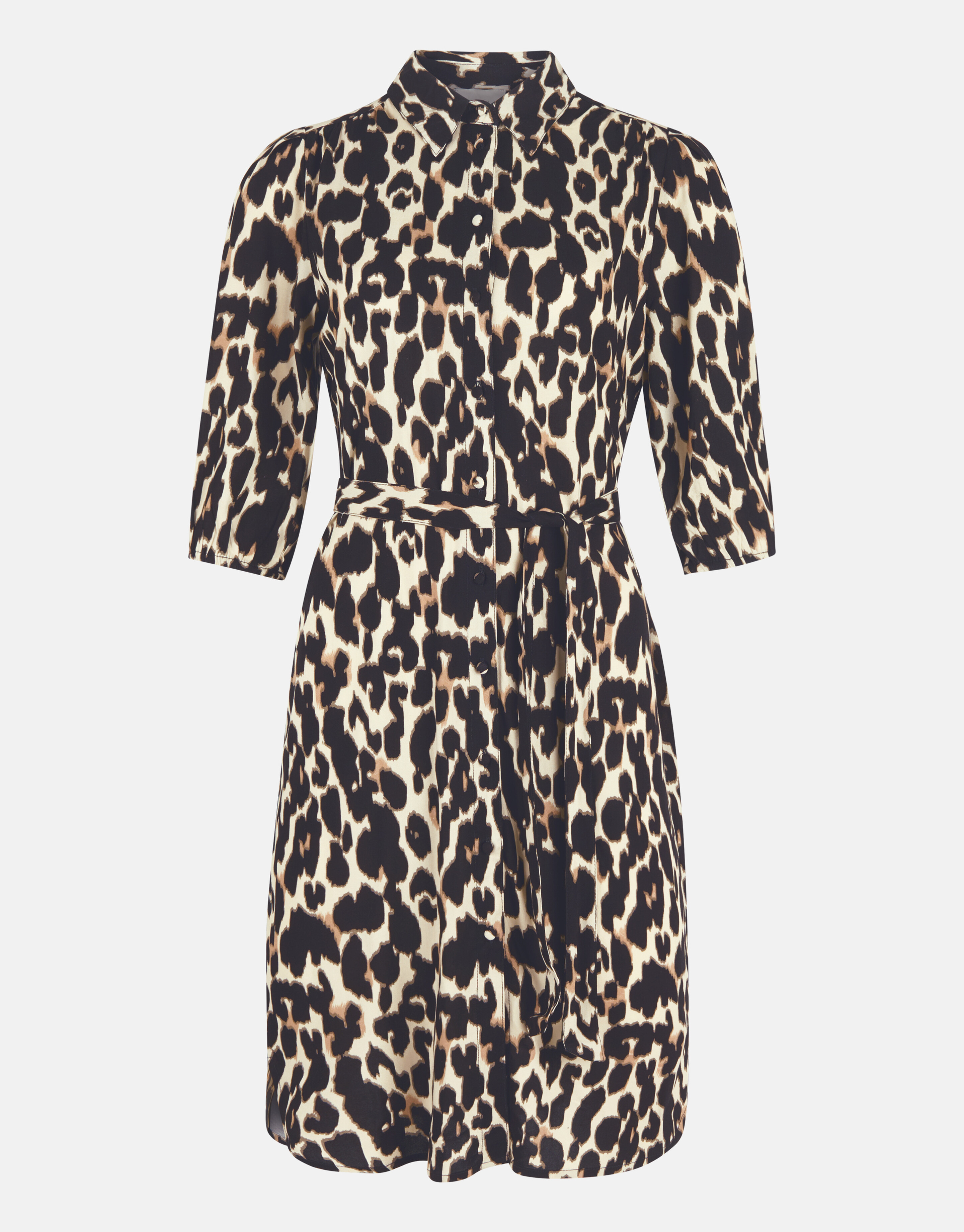 Leopard Midikleid Braun SHOEBY WOMEN