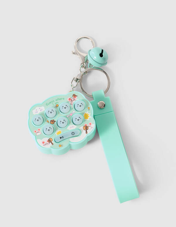 Happy Pop-it Schl&uuml;sselanh&auml;nger Gr&uuml;n SHOEBY ACCESSOIRES
