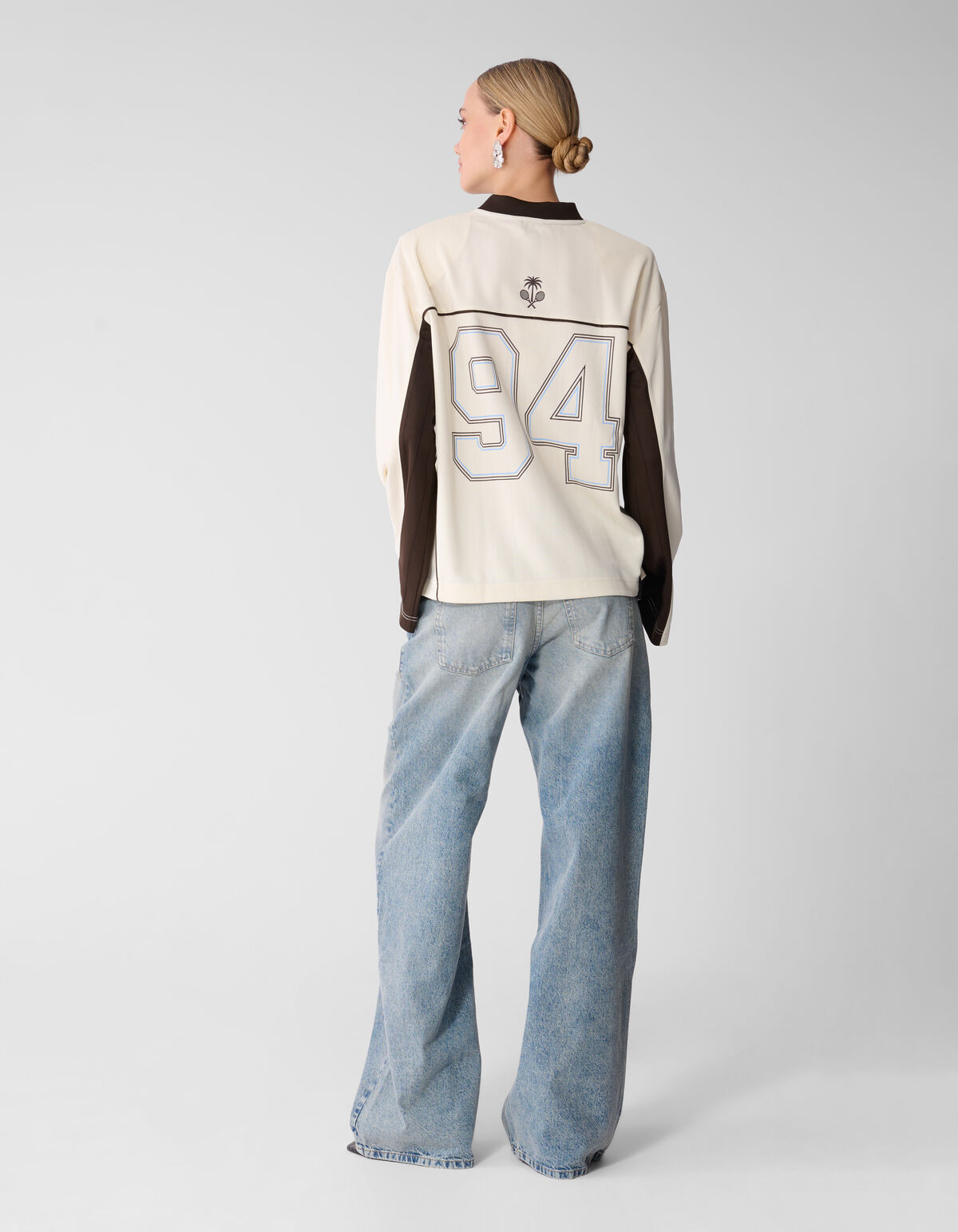 Jeans mit hoher Taille und weitem Bein, blau SHOEBY WOMEN