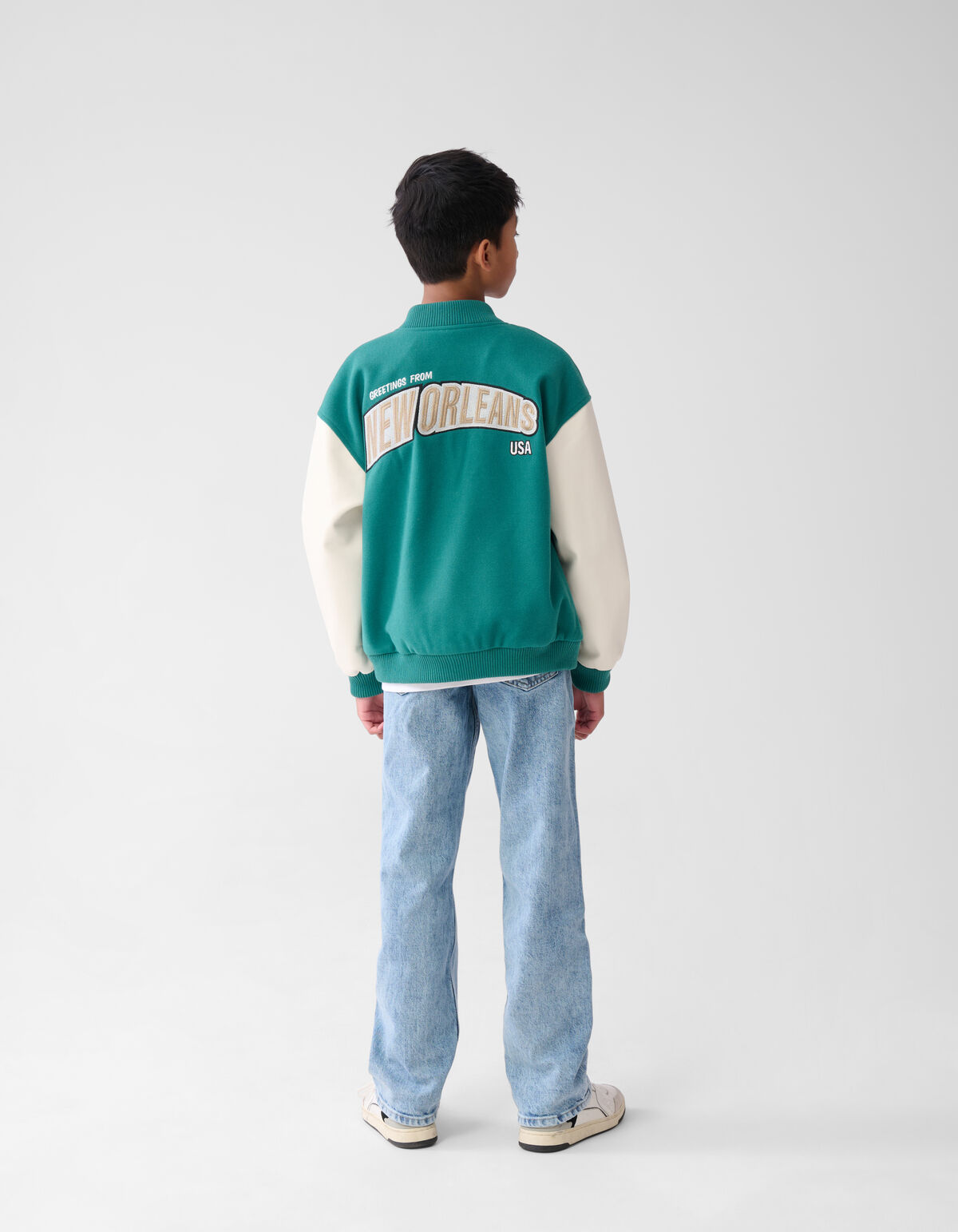 Text Bomber Gr&uuml;n SHOEBY BOYS