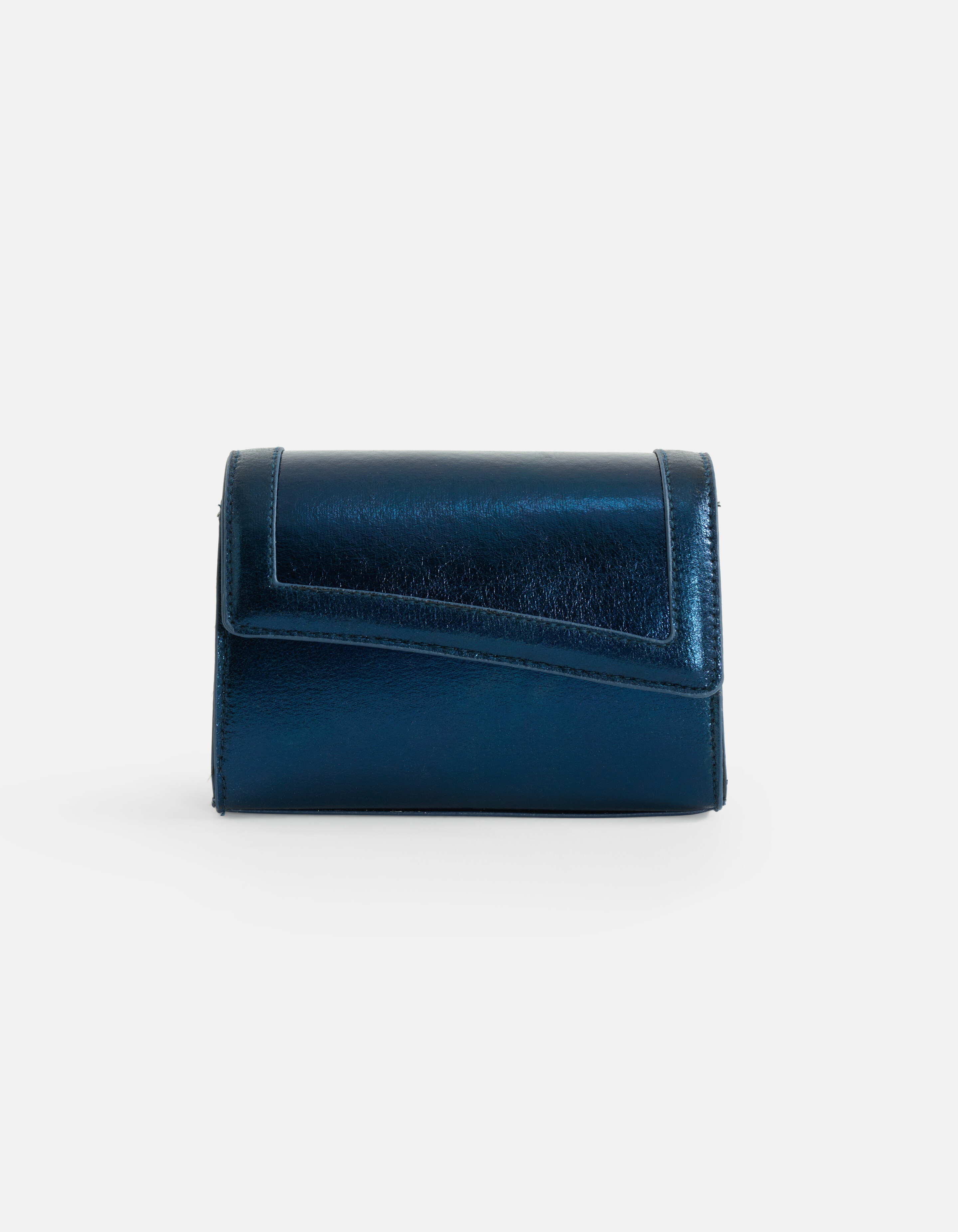 Metallic Mini Tas Donkerblauw SHOEBY ACCESSOIRES