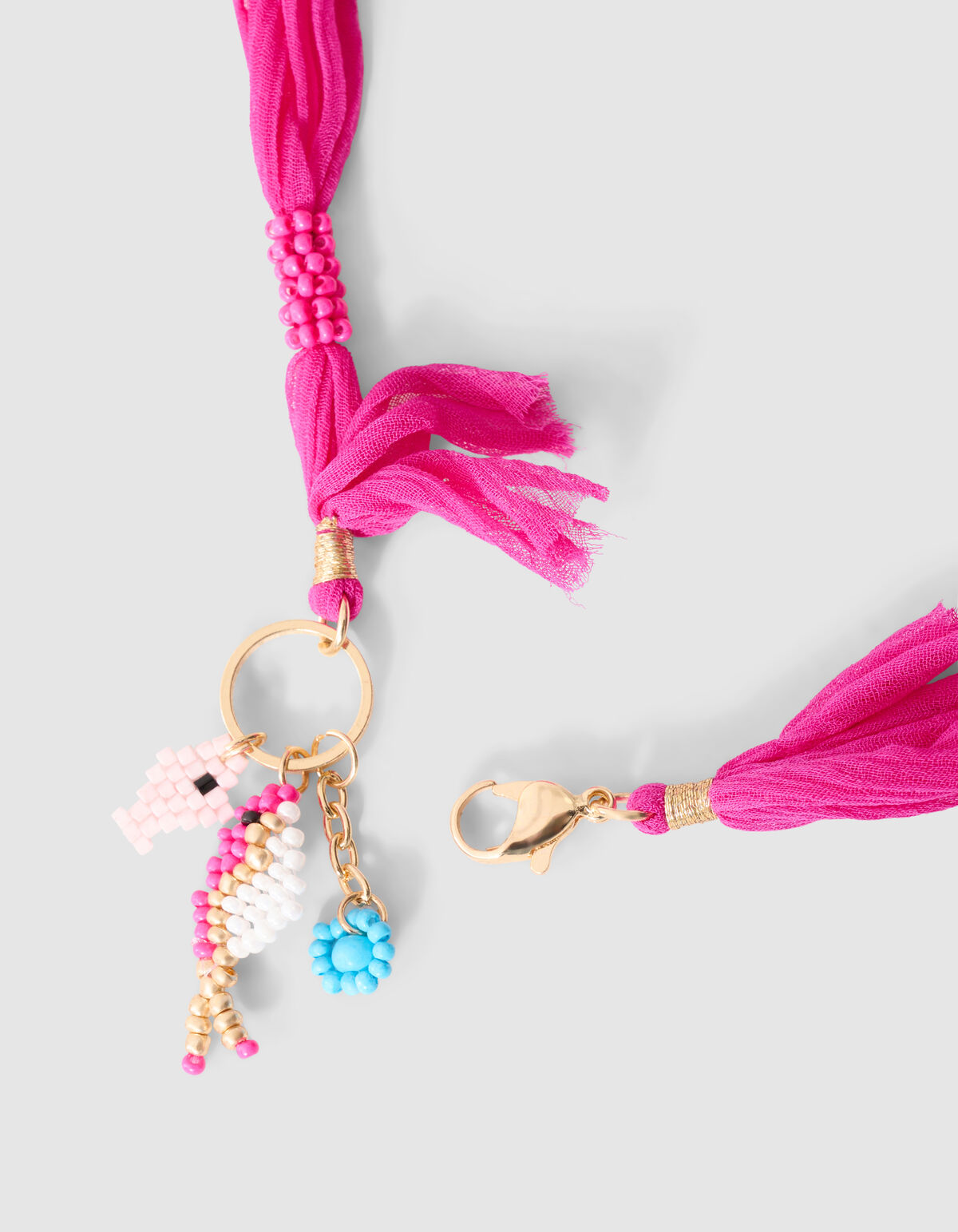 Scarf Beads Halskette Rosa SHOEBY GIRLS
