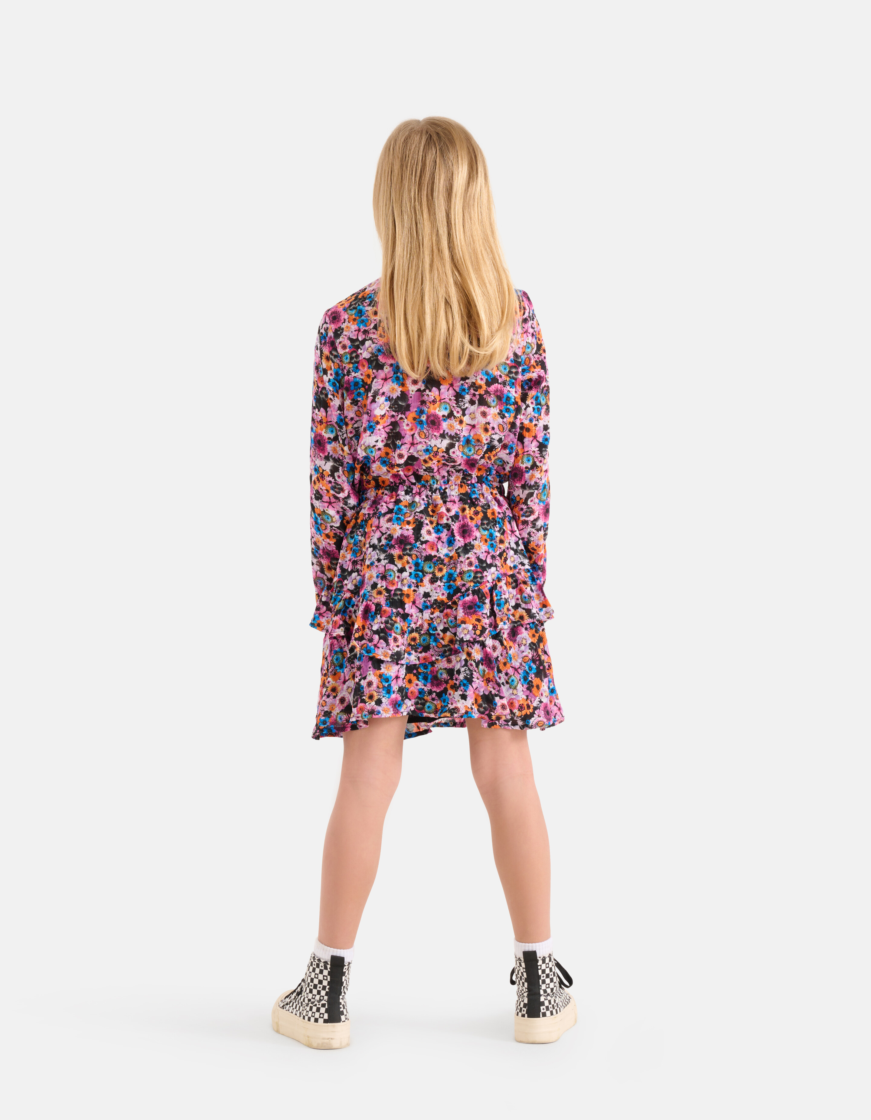 Kleid mit Blumenmuster Lila SHOEBY GIRLS