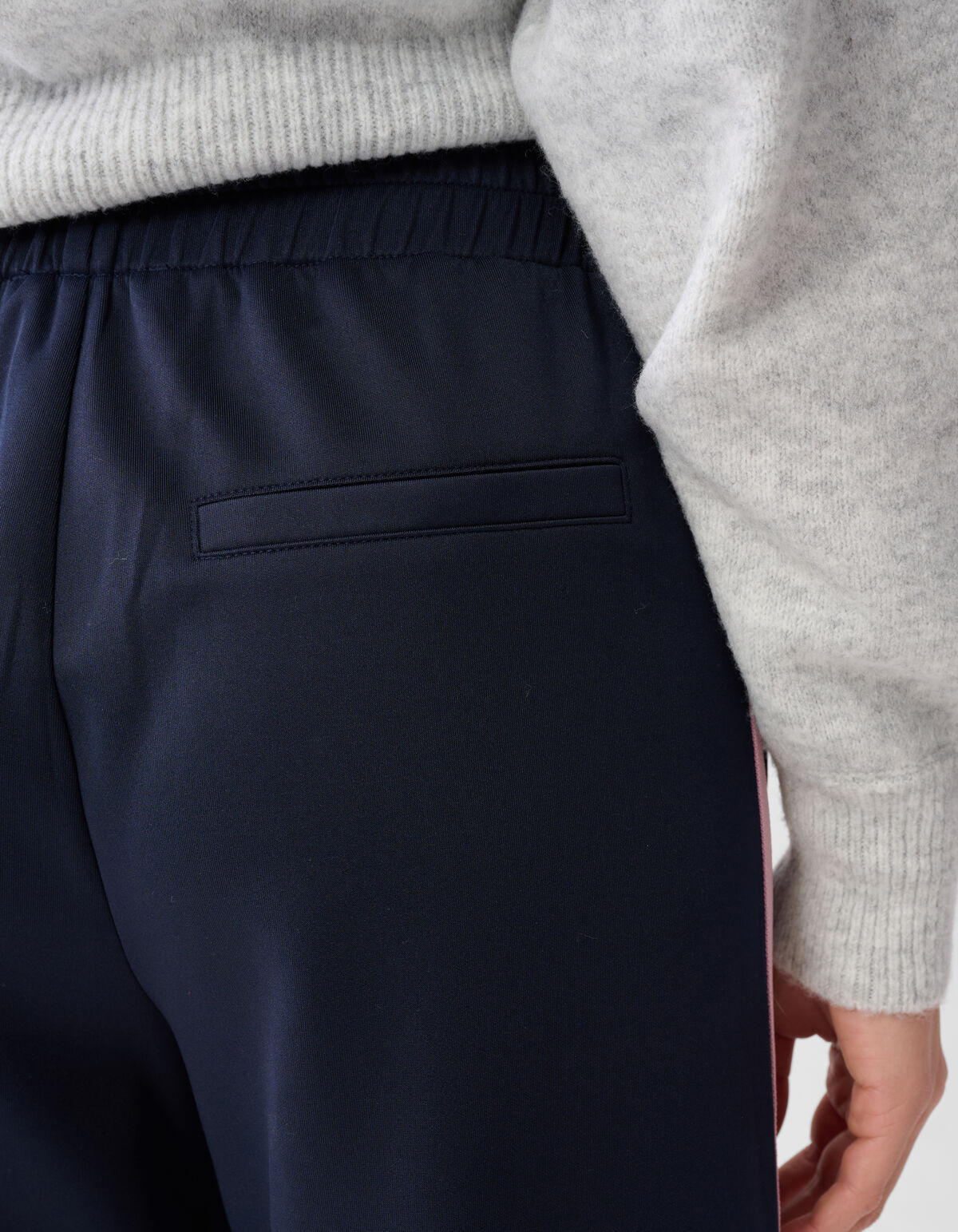 Sportliche Hose mit weitem Bein Dunkelblau SHOEBY WOMEN