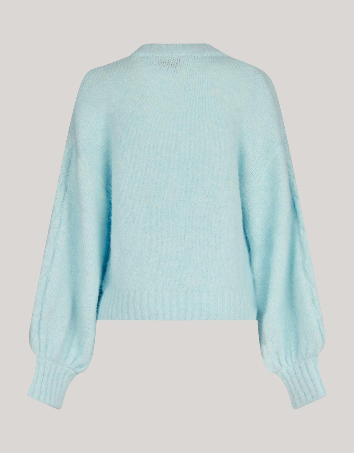 Blumen-Pullover Hellblau SHOEBY WOMEN