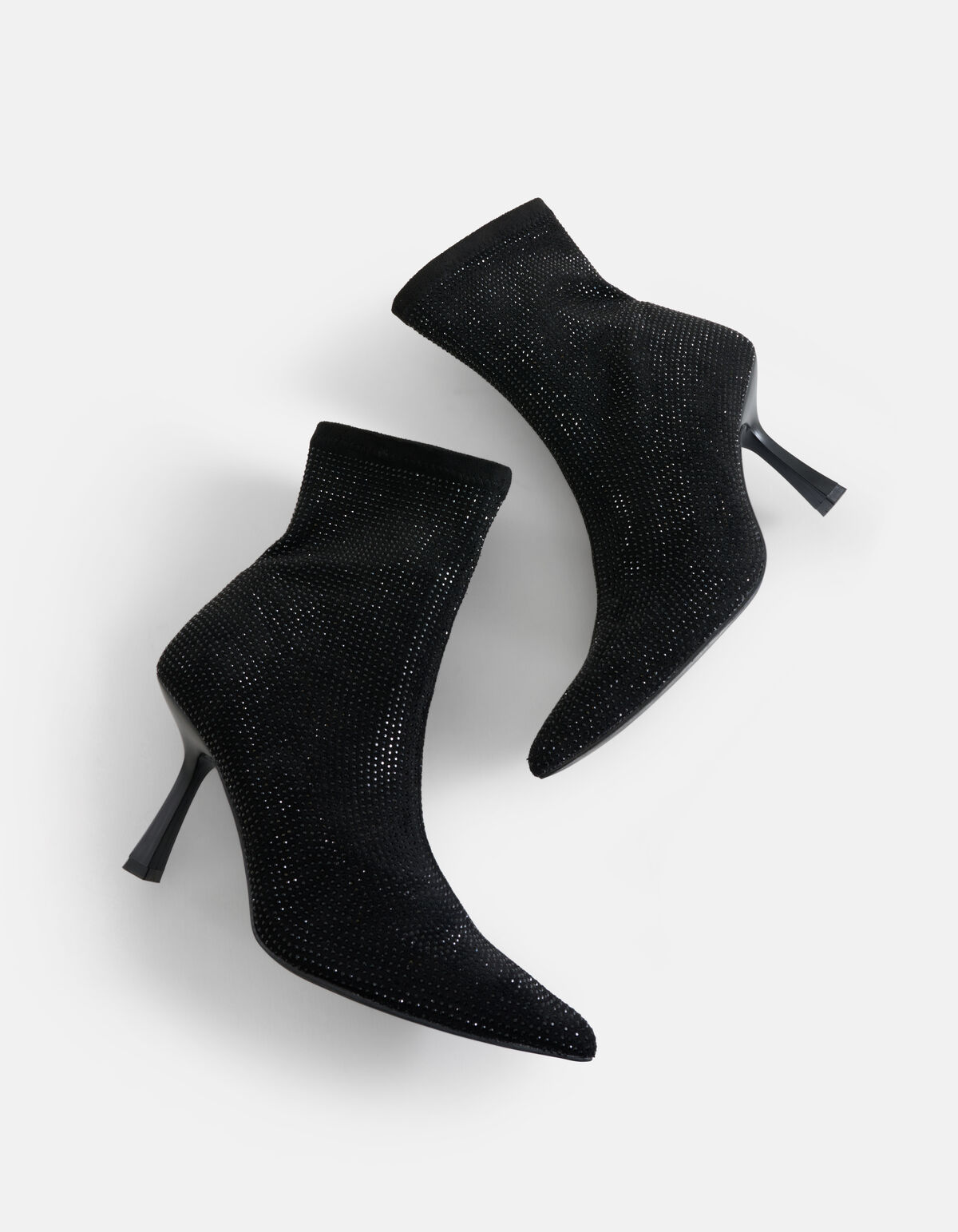 Strass-Stiefelette Schwarz SHOEBY SHOES