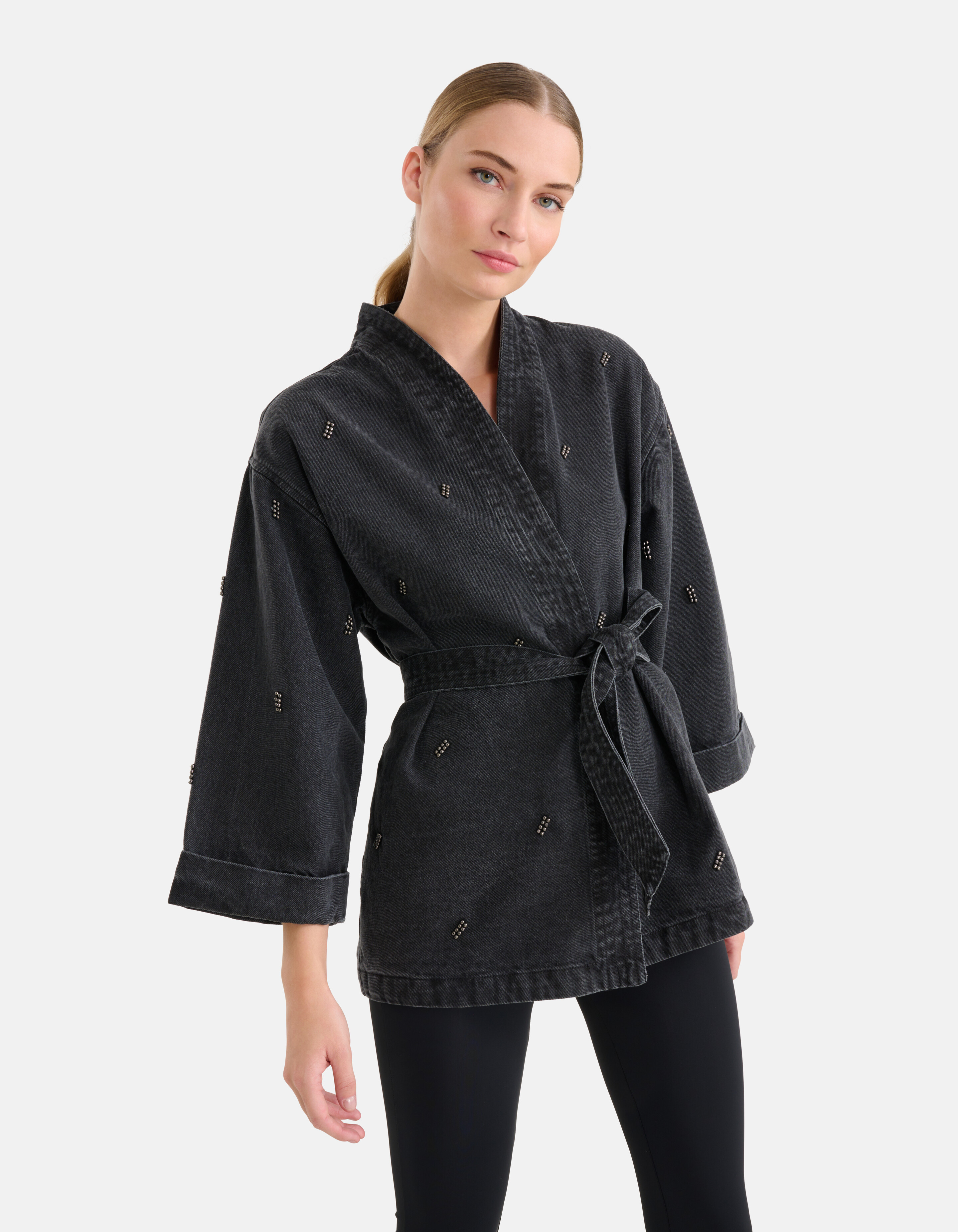 Kimono aus gewaschenem Denim von Mieke SHOEBY WOMEN