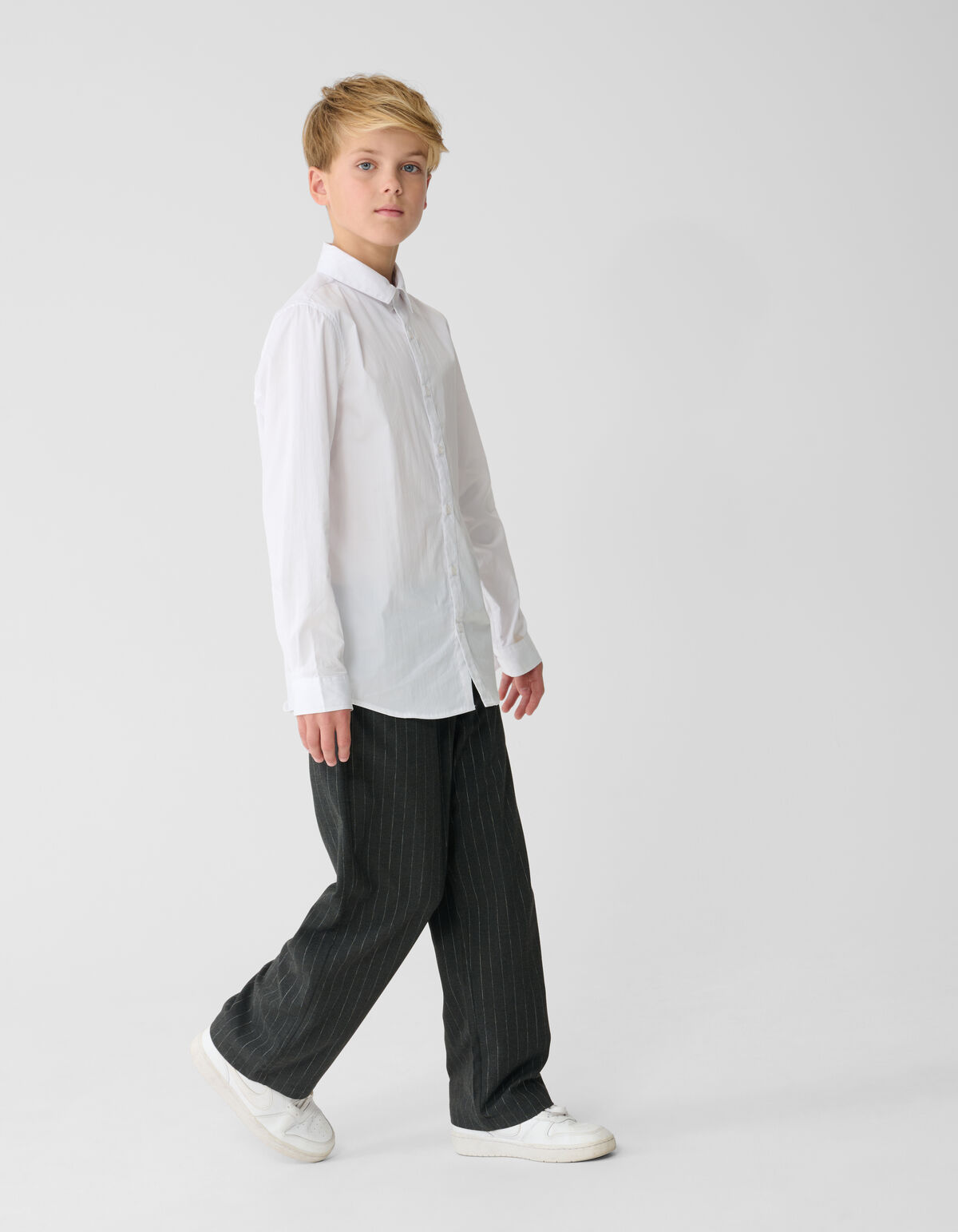 Basic Shirt Wei&szlig; SHOEBY BOYS