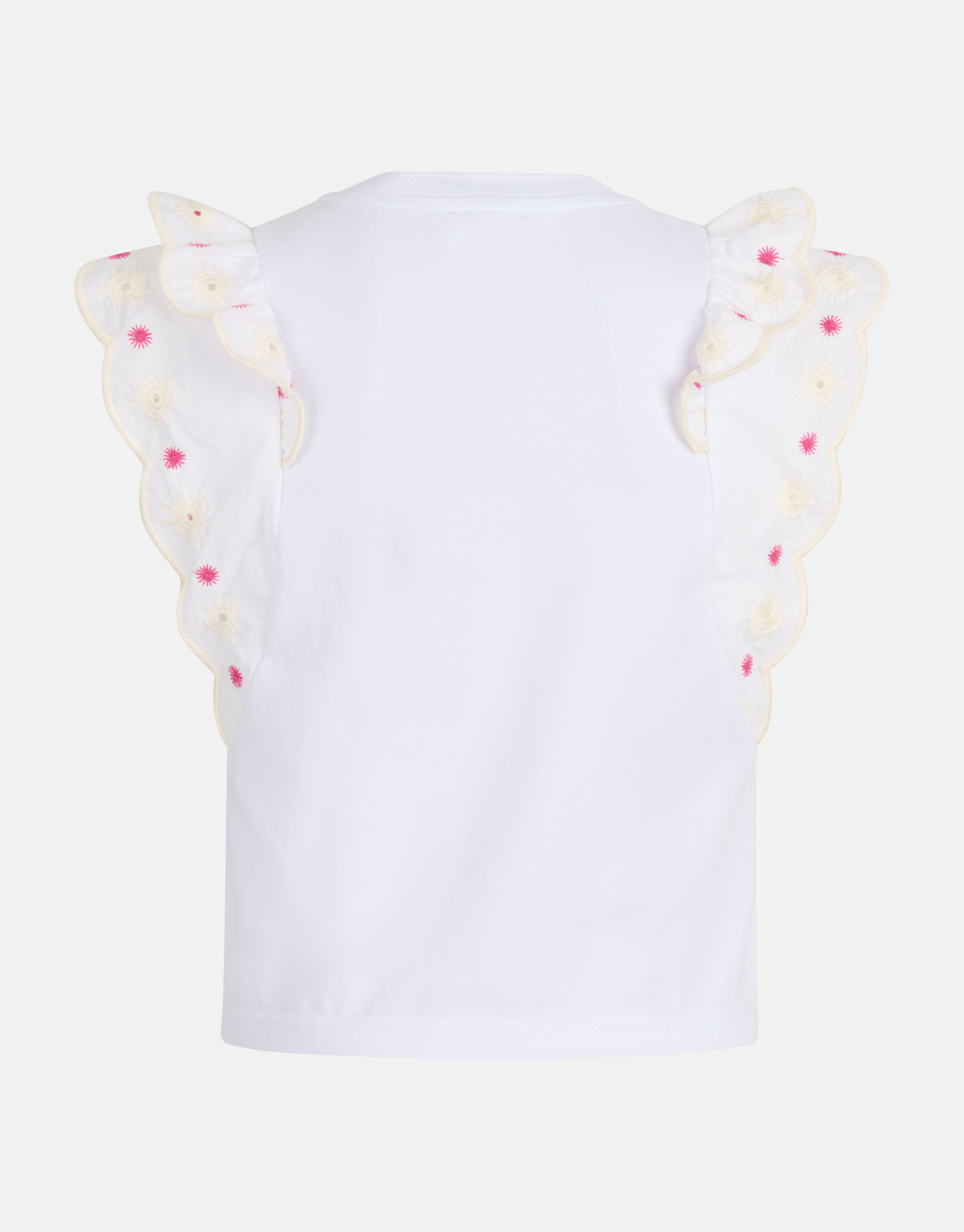 Besticktes Top Weiß SHOEBY GIRLS