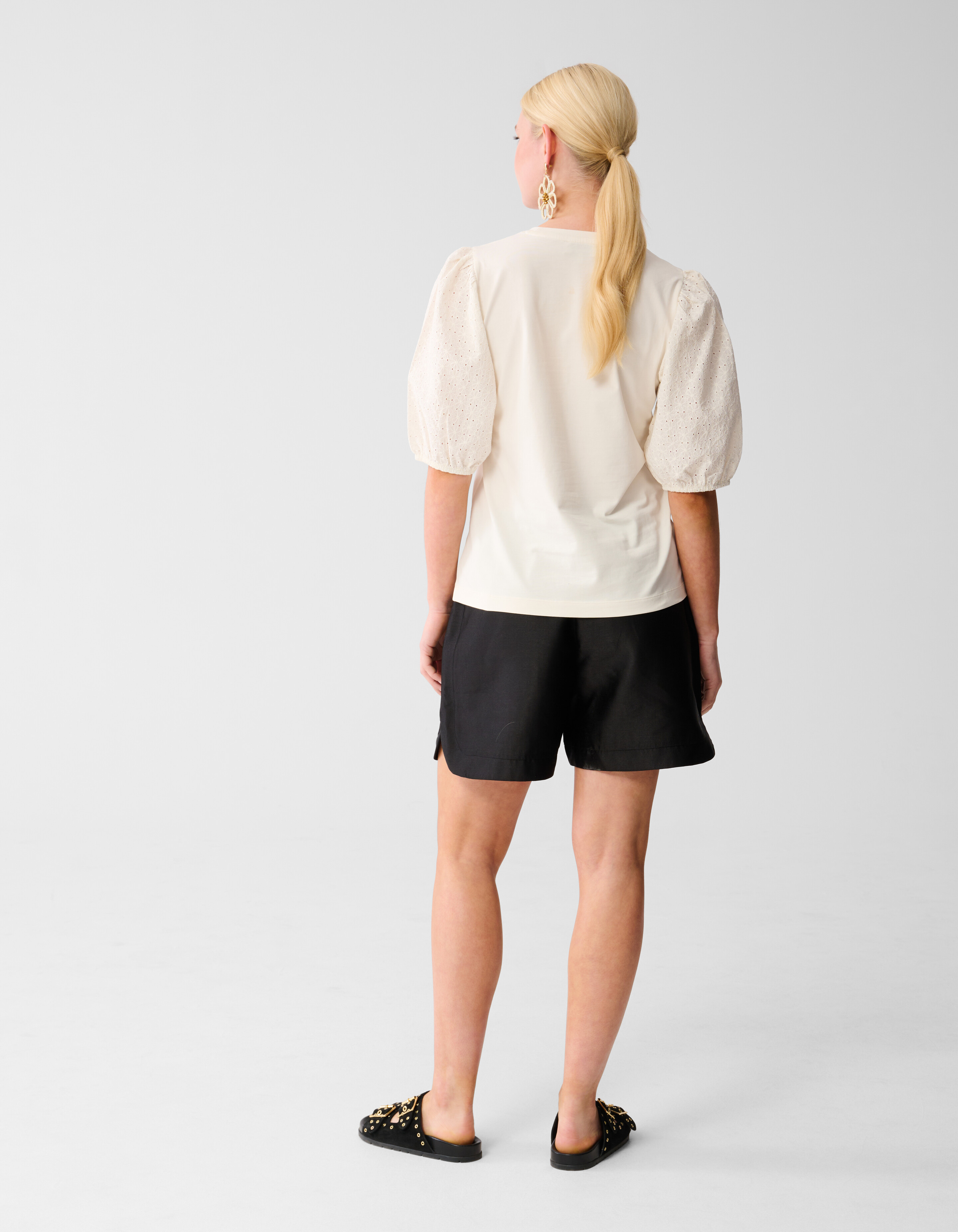 Besticktes Top Off White SHOEBY WOMEN