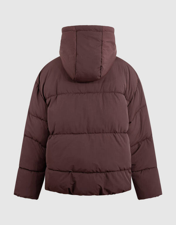 Moderne Steppjacke Dunkelbraun SHOEBY BOYS