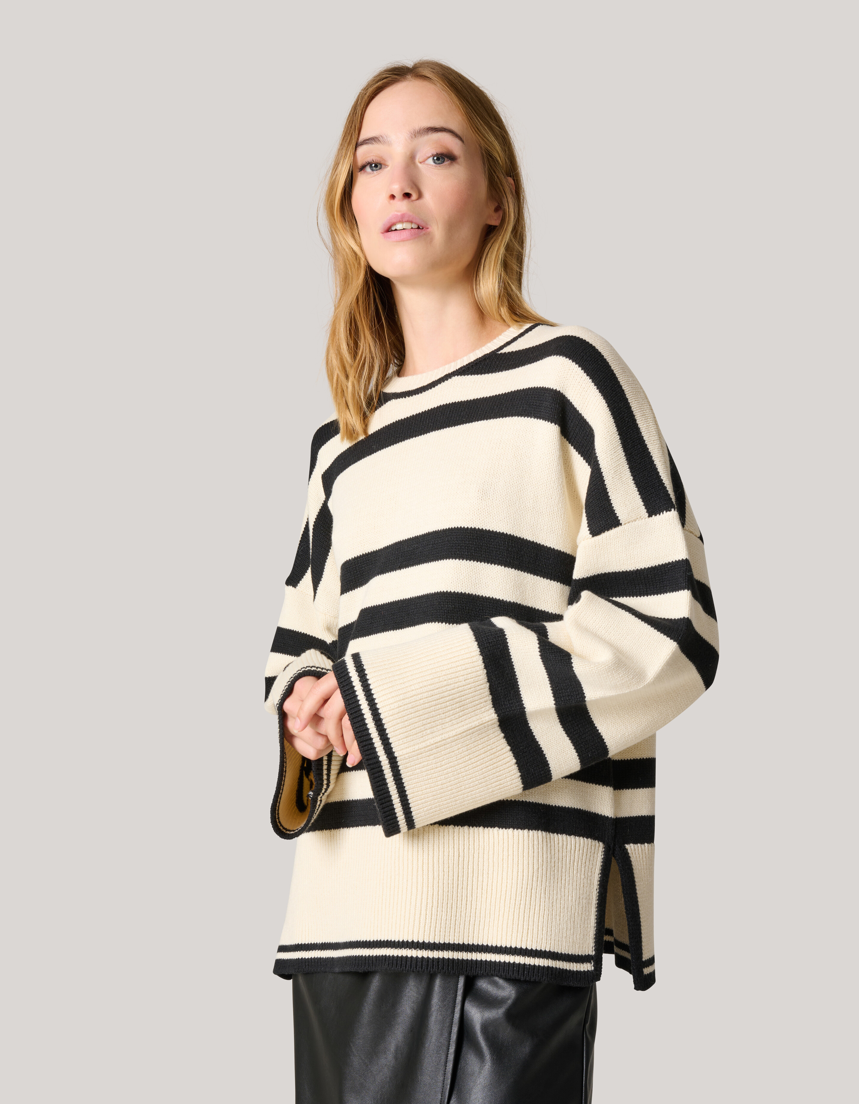 Gestreifter Pullover Off-white SHOEBY WOMEN