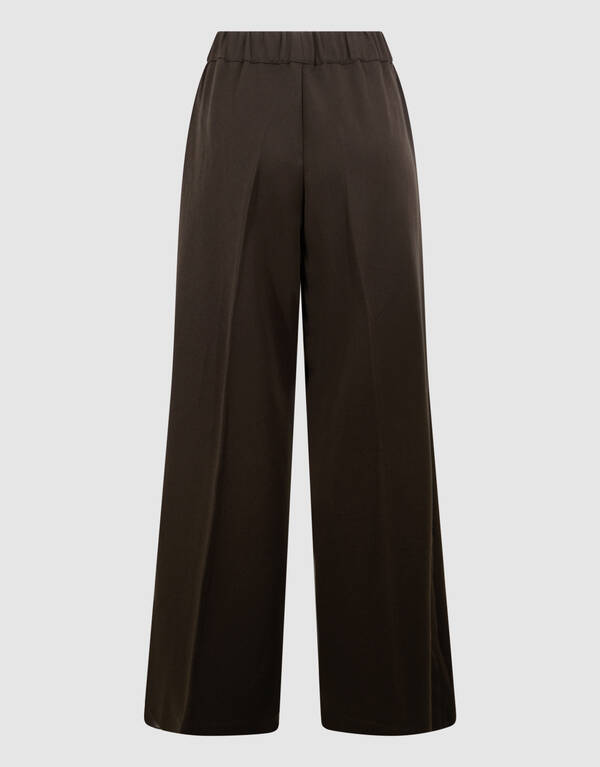 Hose mit weitem Bein in Dunkelbraun von Lonneke SHOEBY WOMEN