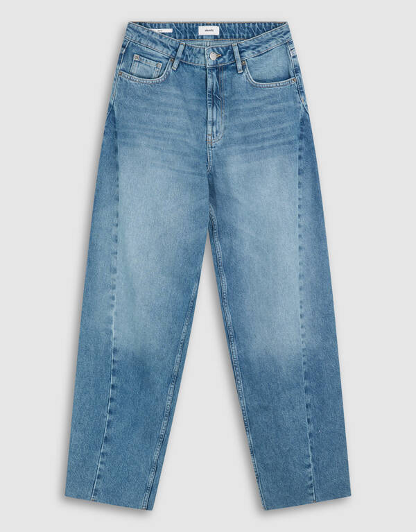 Barrel Fit Jeans Mediumstone SHOEBY WOMEN