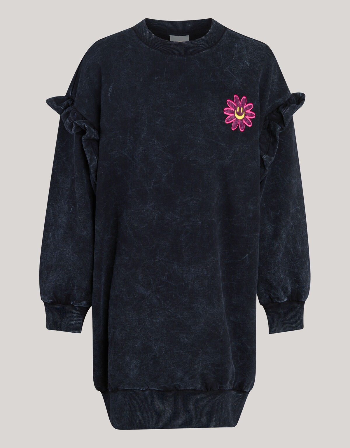 Blumenkleid Schwarz SHOEBY GIRLS