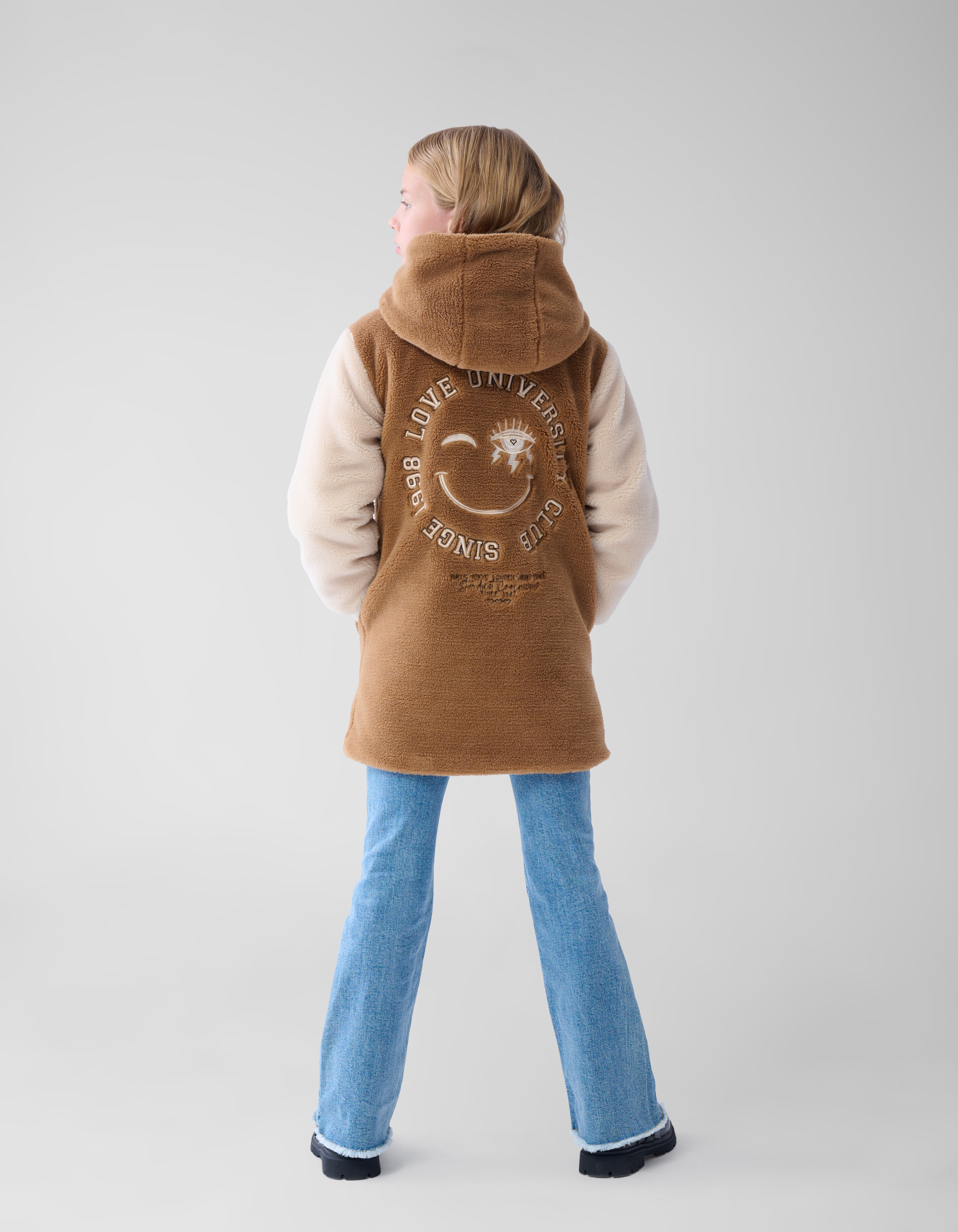 Teddyjacke Braun SHOEBY GIRLS