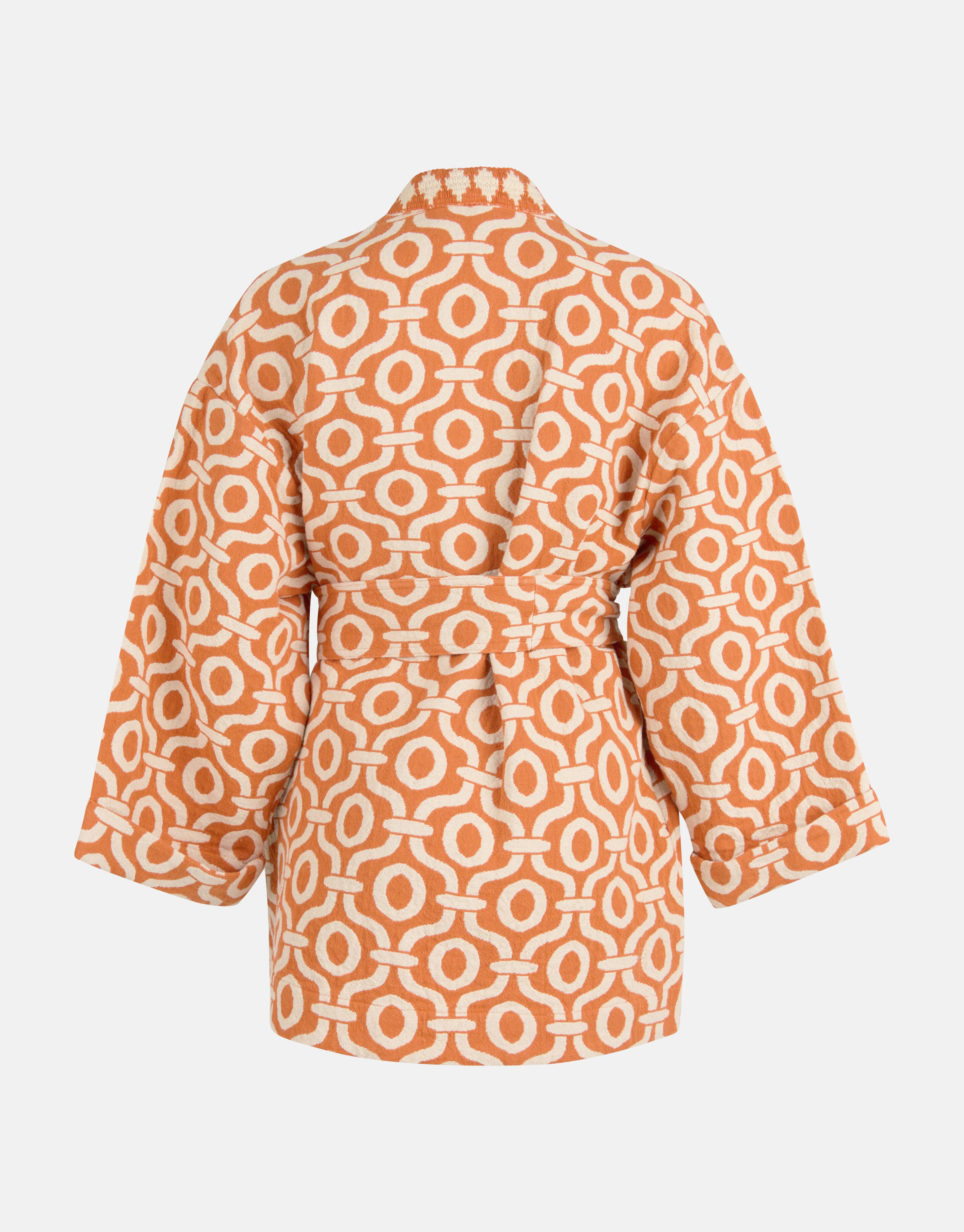 Jacquard Kimono Orange von Mieke SHOEBY WOMEN