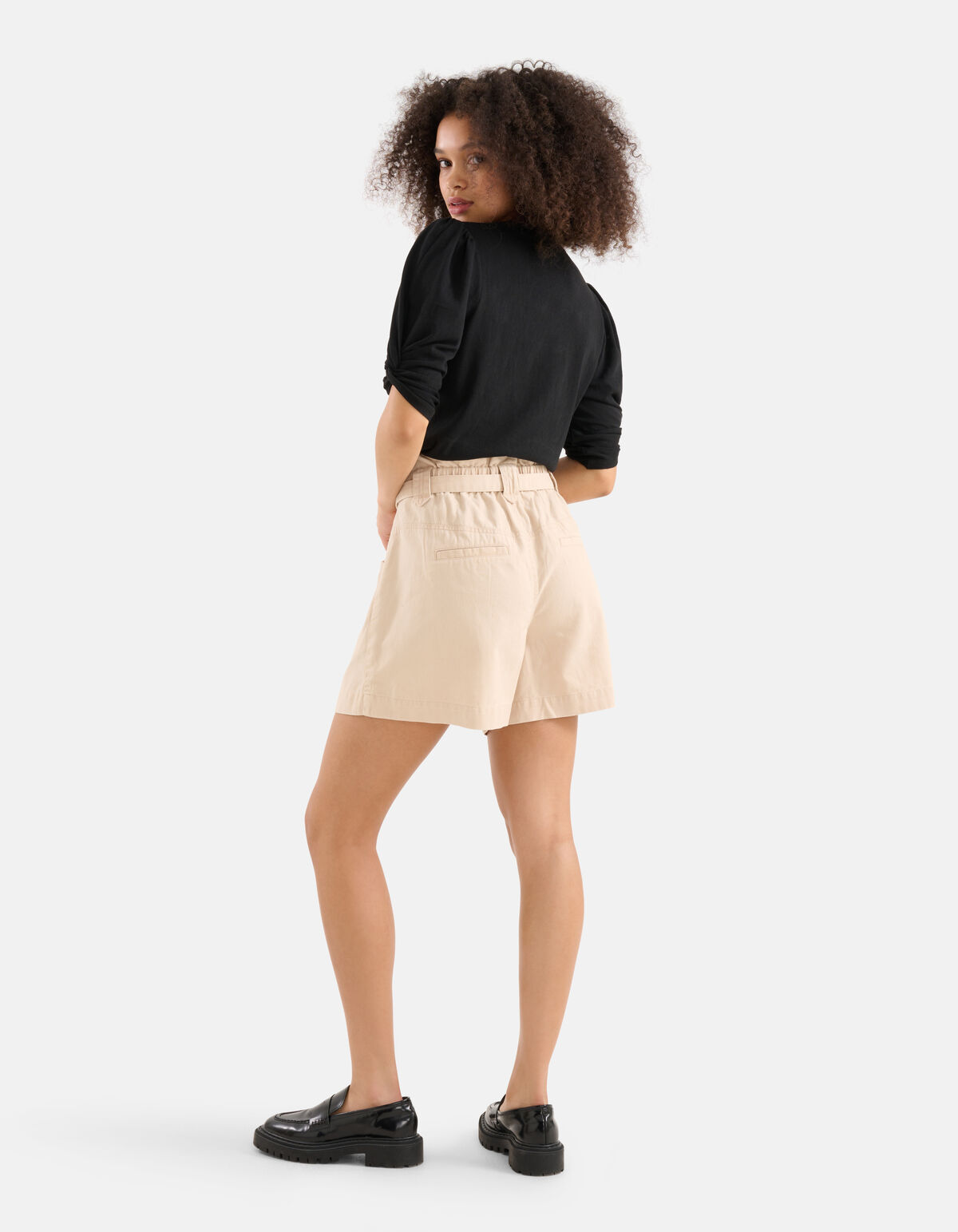 Knot-T-Shirt Schwarz SHOEBY WOMEN