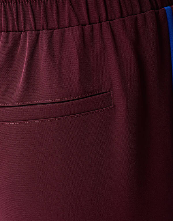 Sportliche, weite Hose, dunkelrot SHOEBY WOMEN