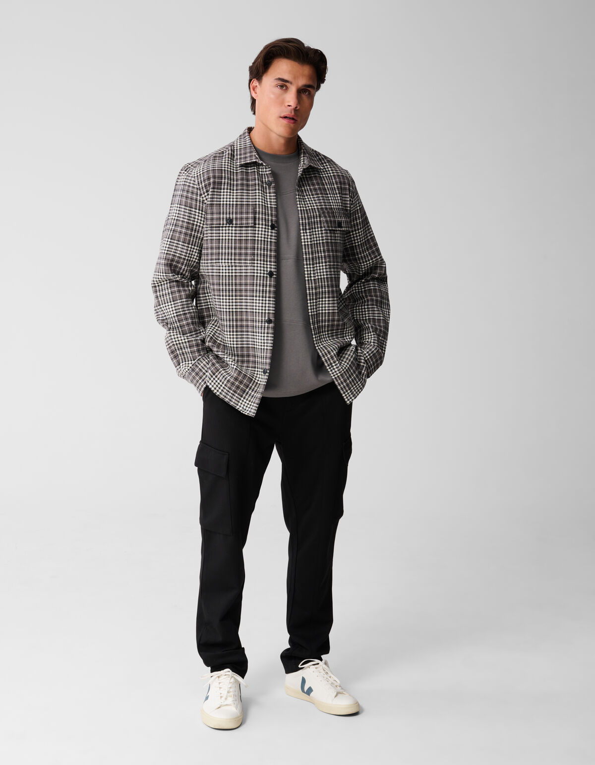 Ruiten Overshirt Dunkelgrün SHOEBY MEN