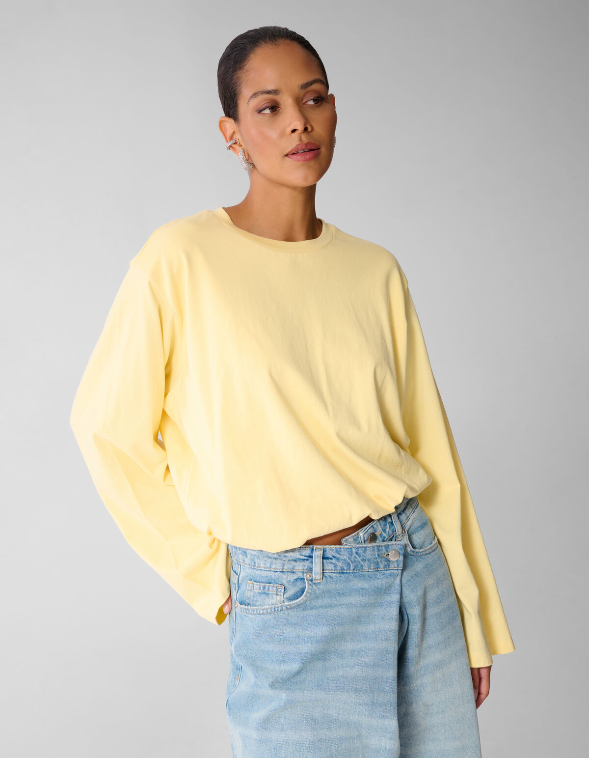 Balloon Longsleeve Gelb SHOEBY WOMEN