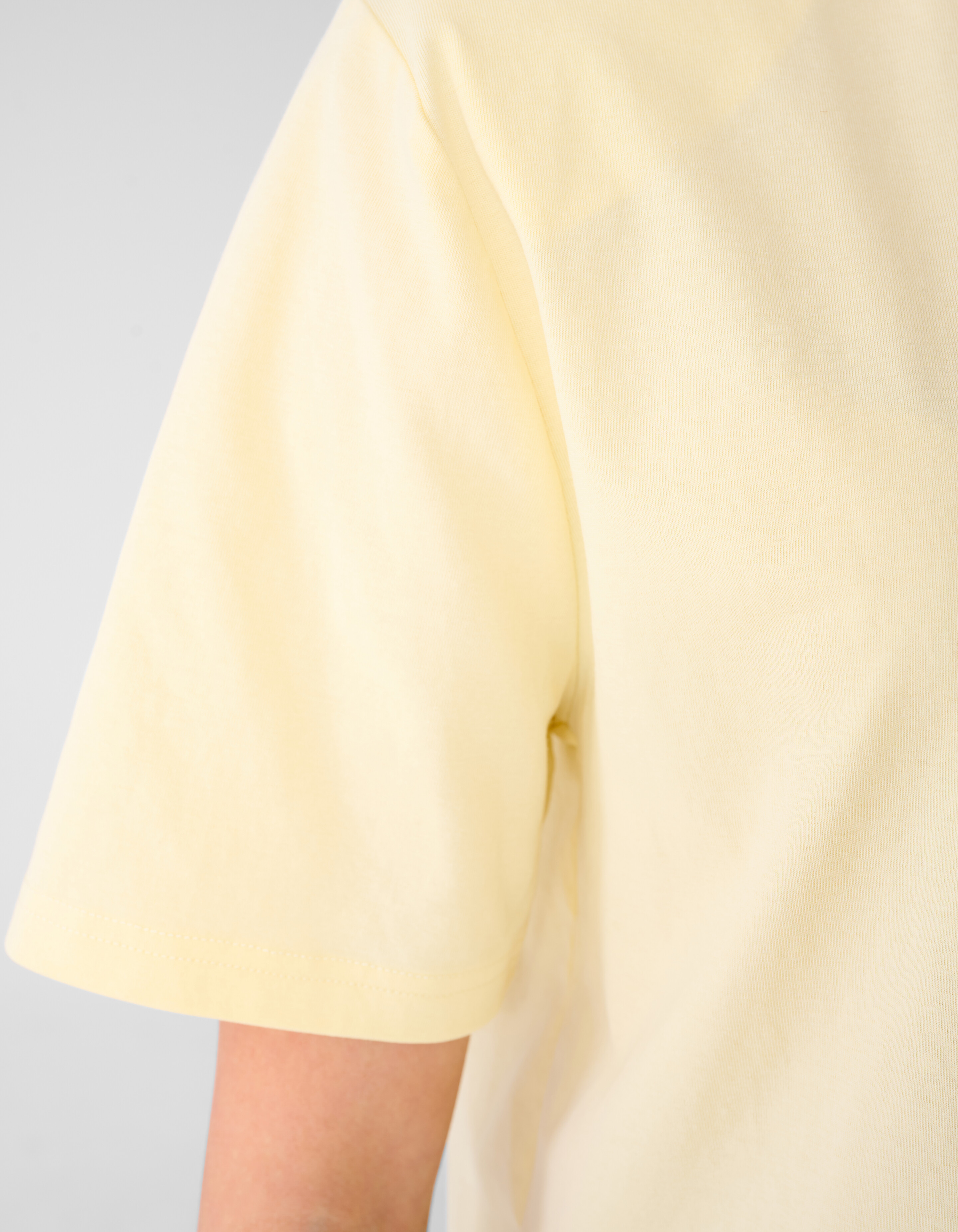 Gepolstertes T-Shirt Hellgelb SHOEBY WOMEN