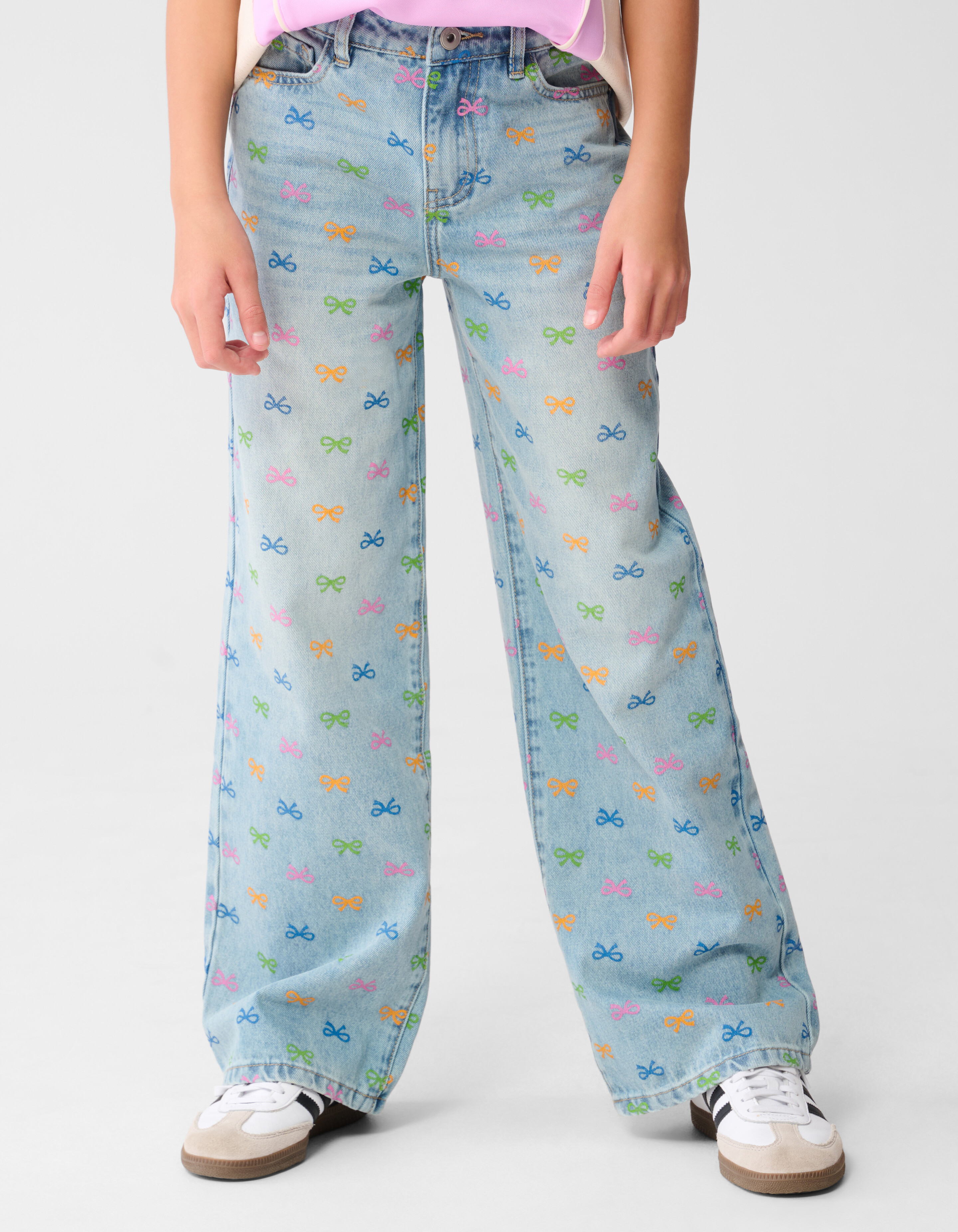 Strik Gerade geschnittene Jeans Blau SHOEBY GIRLS