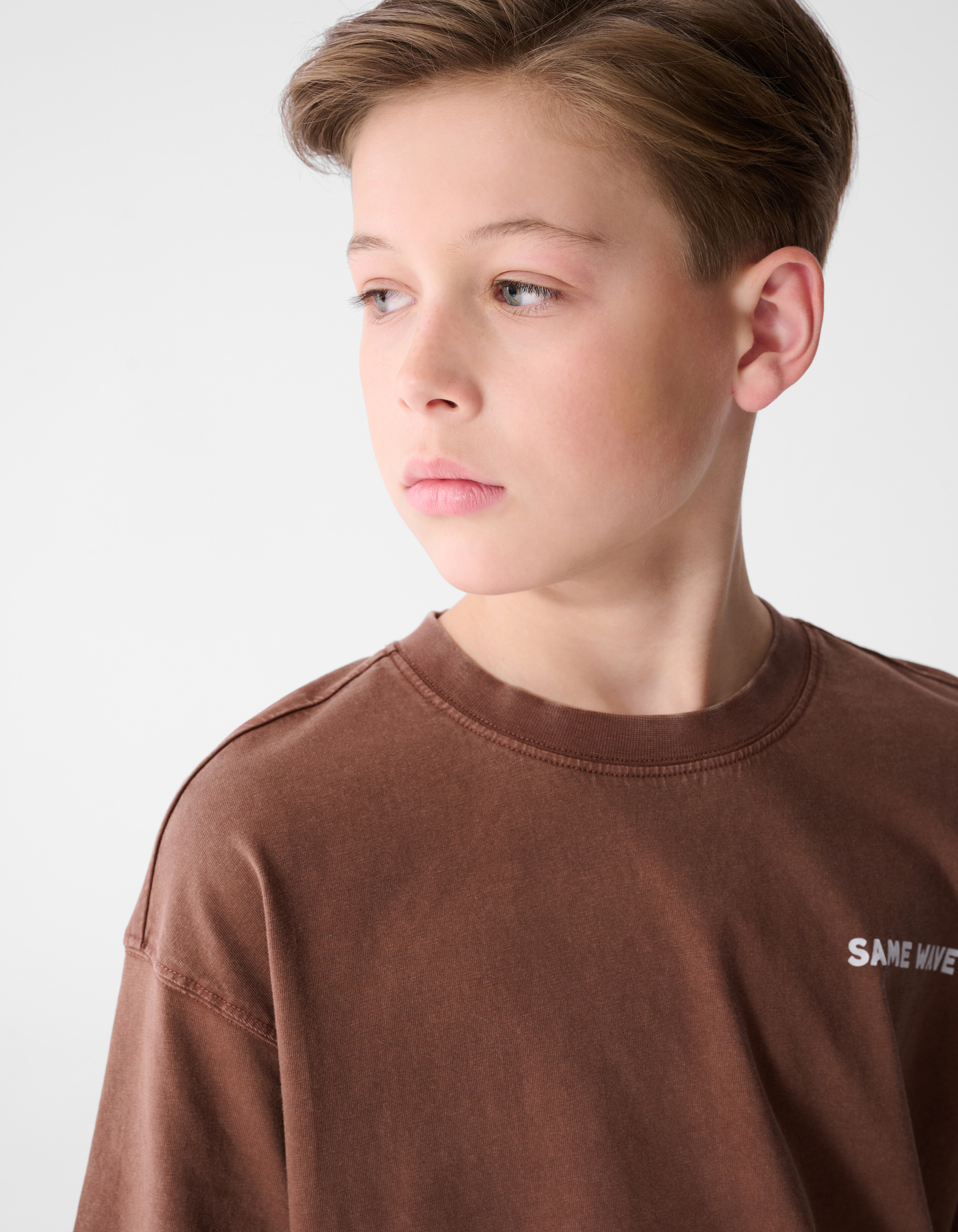 Same Wave Artwork T-Shirt Braun SHOEBY BOYS