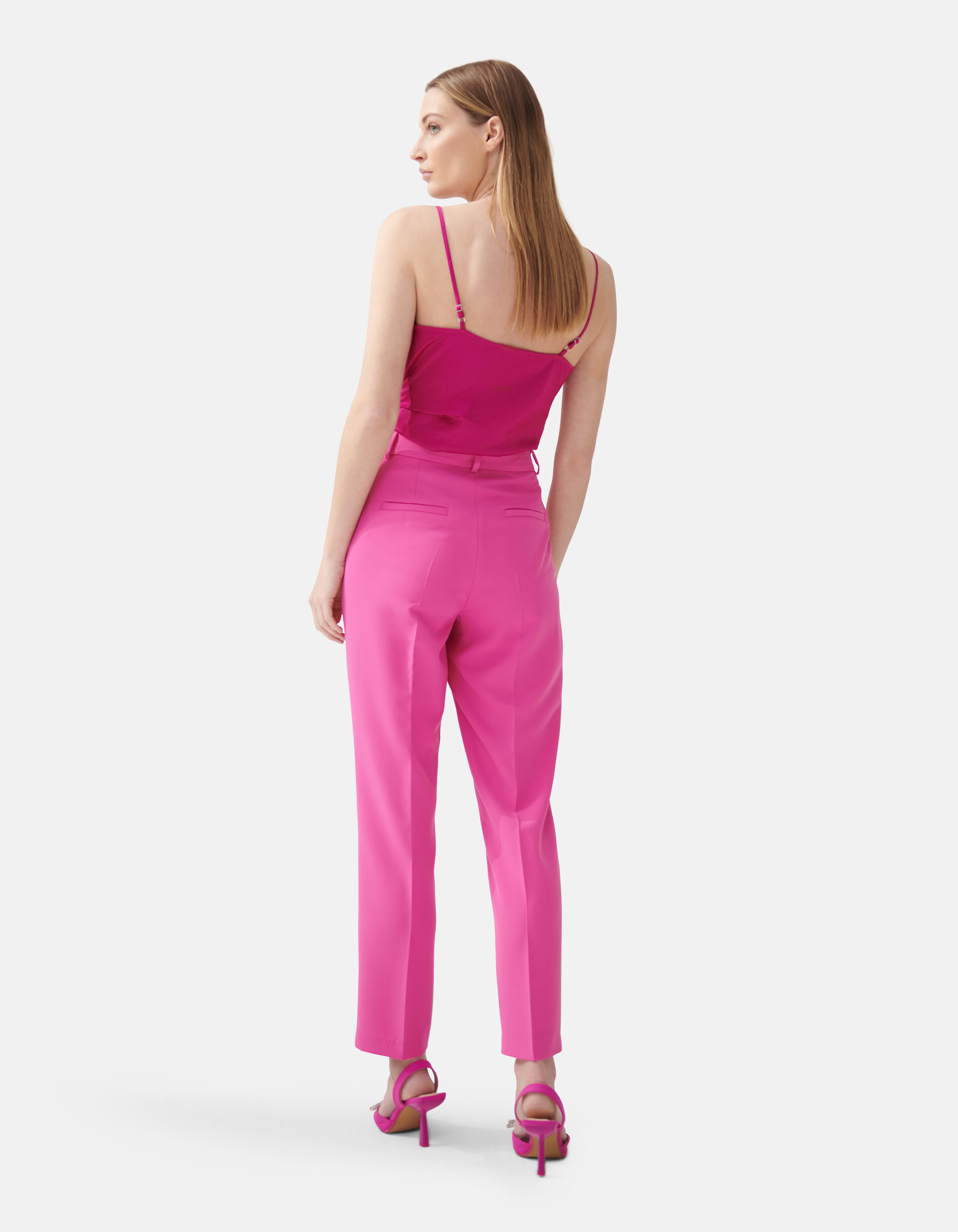 Gerade geschnittene Hose Rosa SHOEBY WOMEN