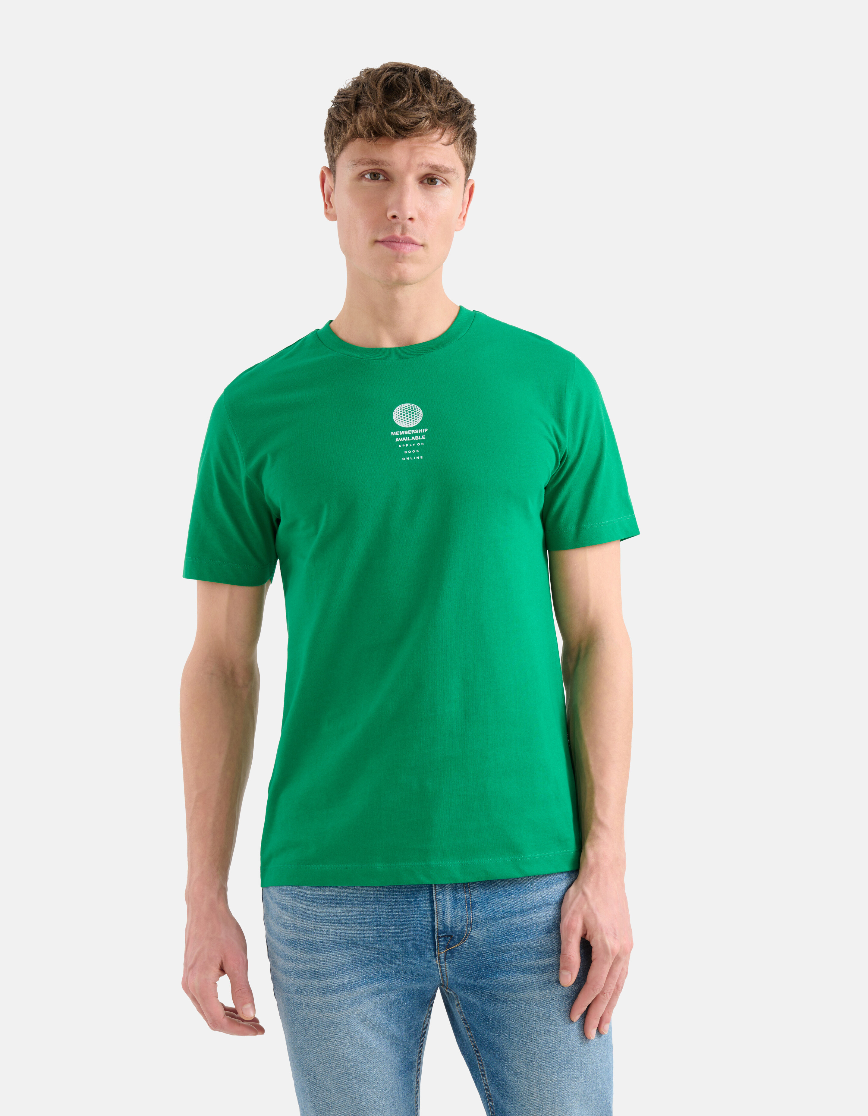 Regular Fit T-shirt Grün SHOEBY MEN