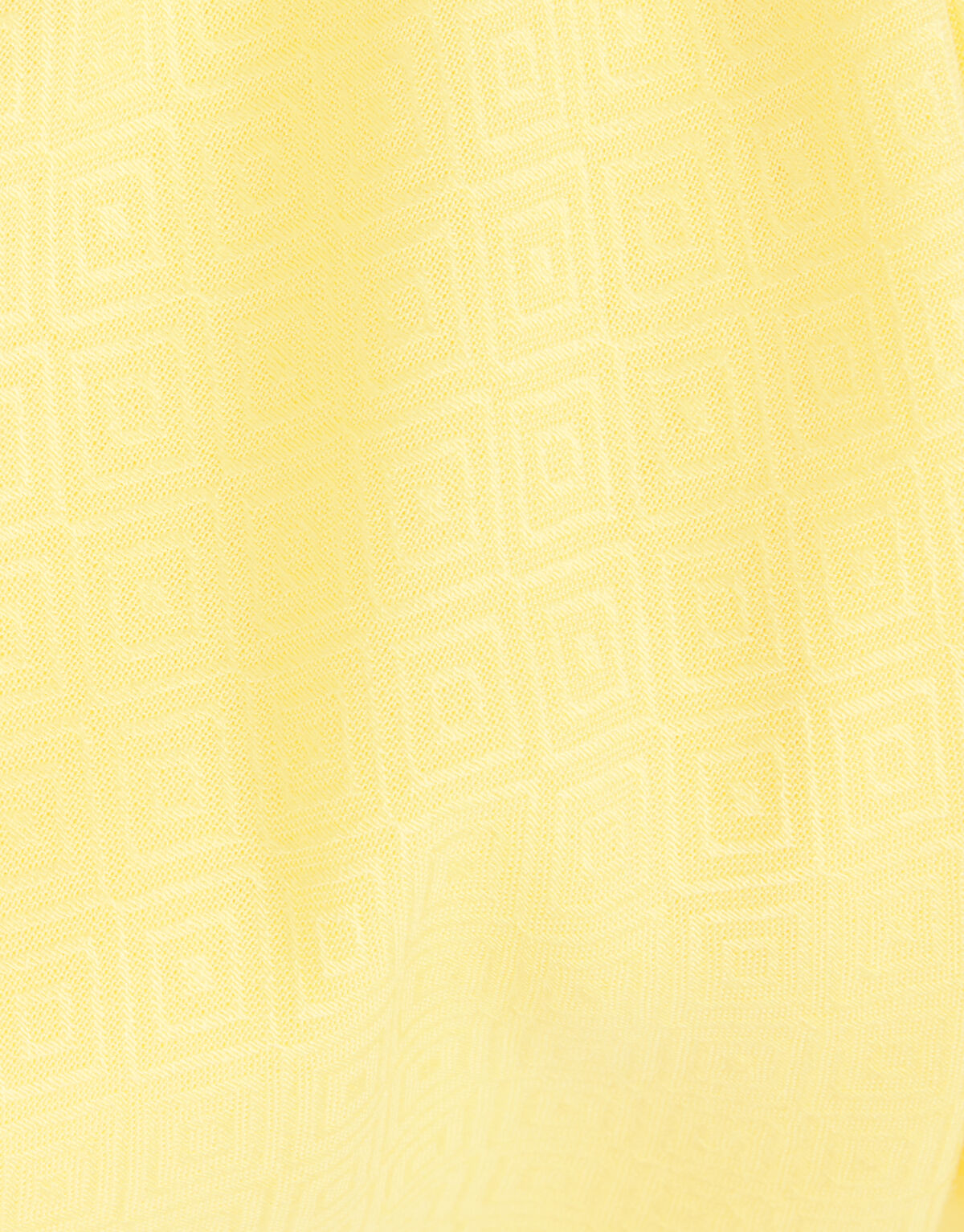 Jacquard-Kleid Gelb SHOEBY GIRLS