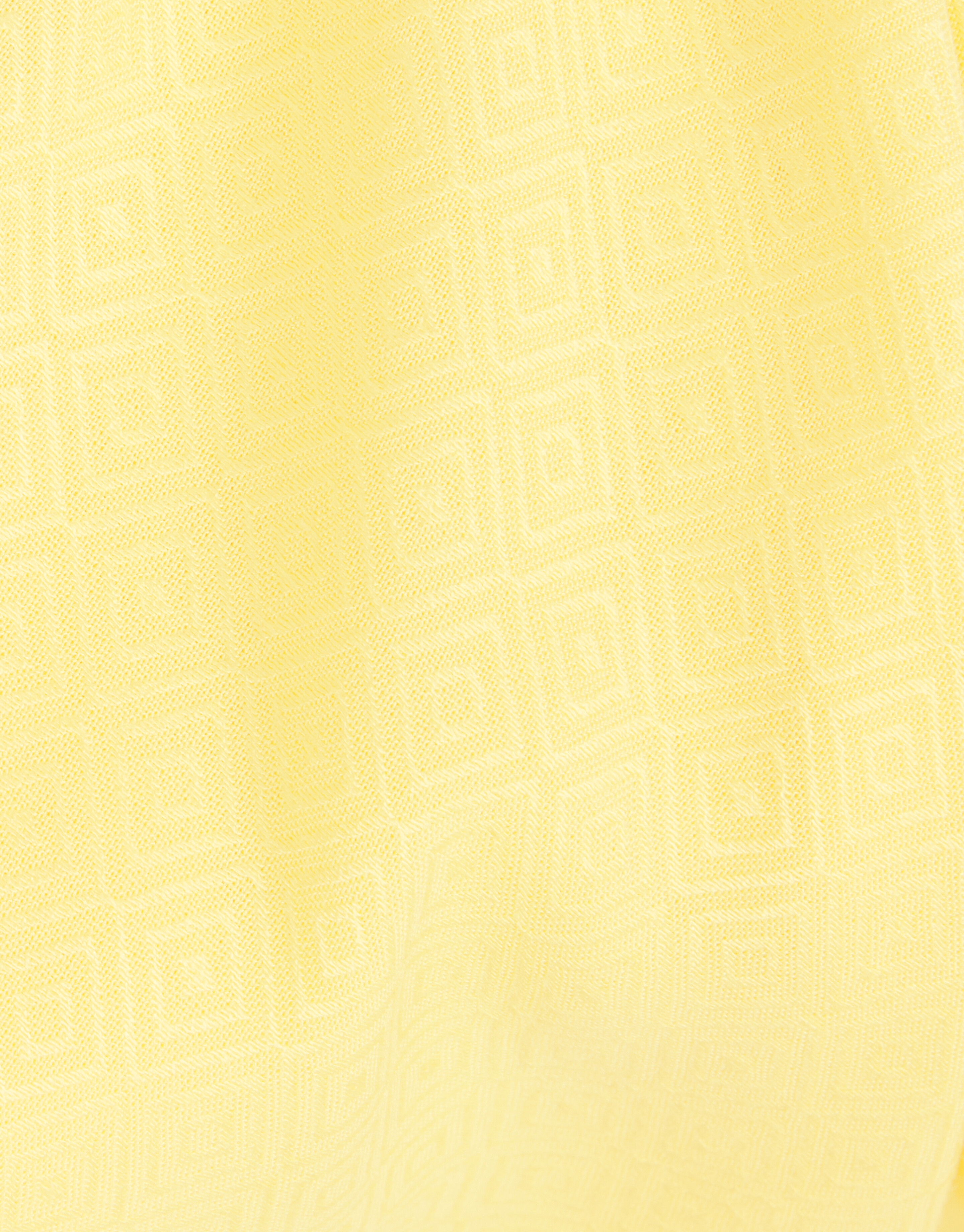 Jacquard-Kleid Gelb SHOEBY GIRLS