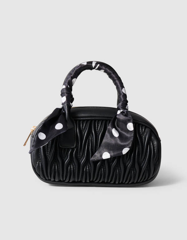 Scarf Crinkle Tasche Schwarz SHOEBY ACCESSOIRES
