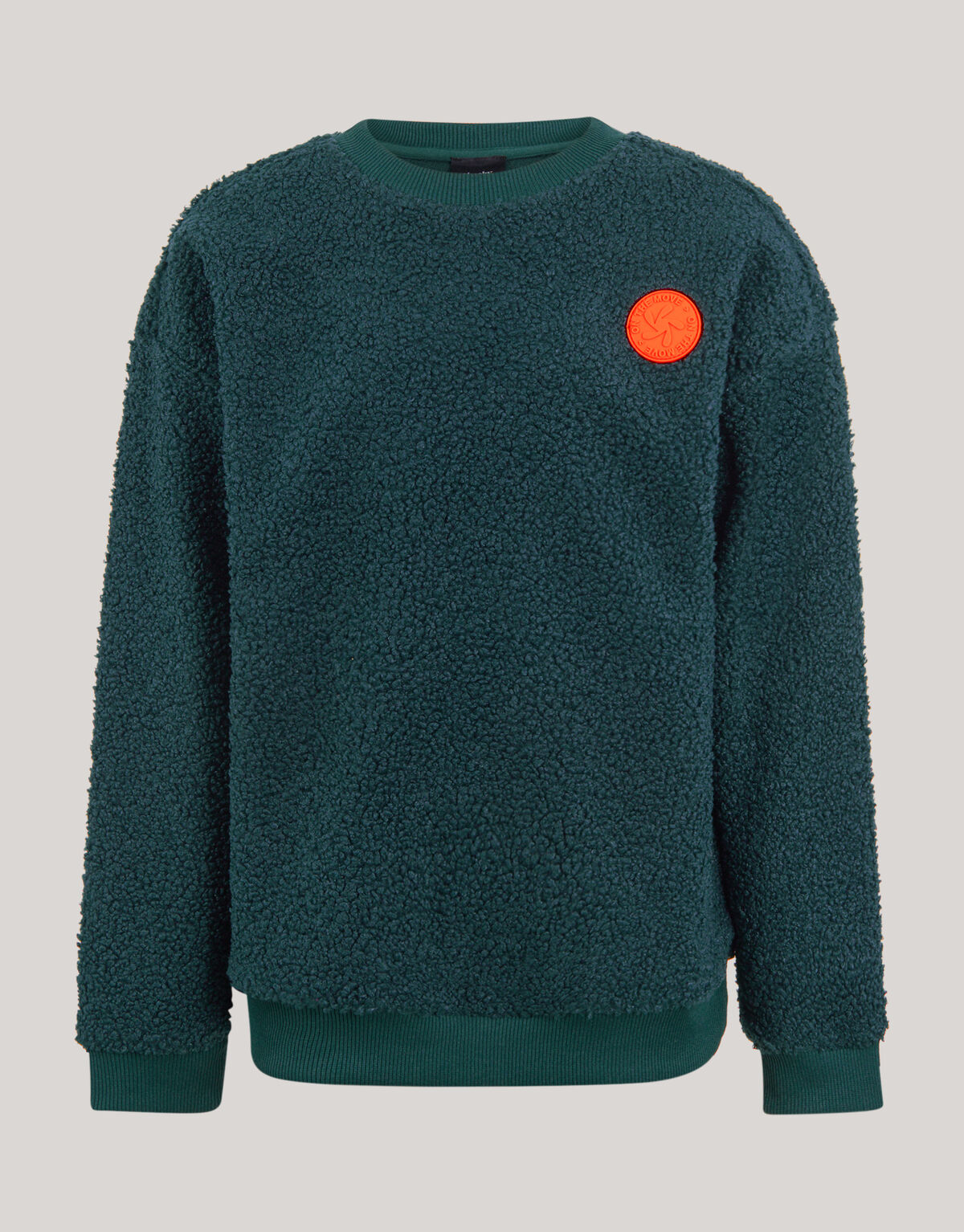 Teddy-Pullover Dunkelgrün SHOEBY BOYS