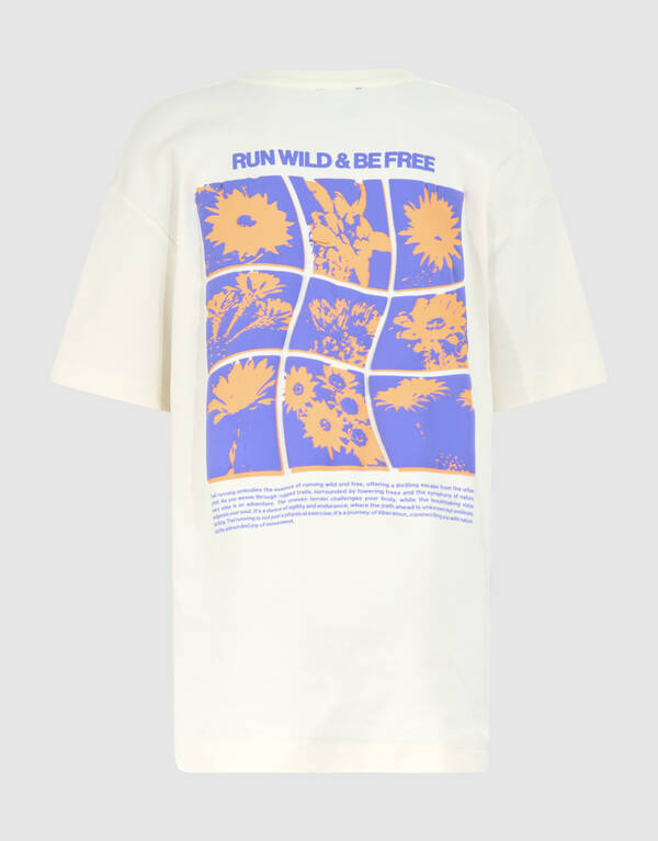 Run Wild Artwork T-shirt Off White SHOEBY BOYS
