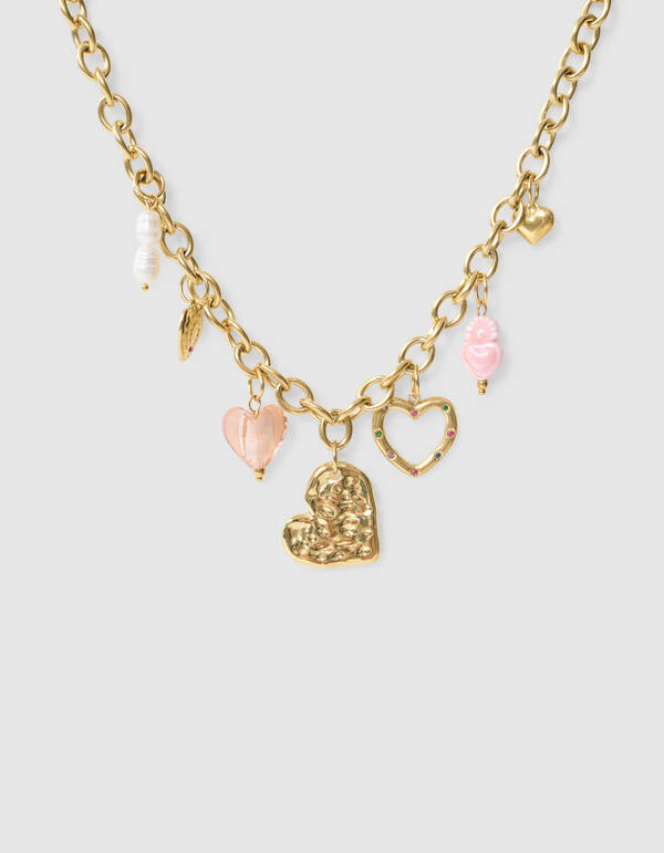 Charm Ketting Goud SHOEBY ACCESSOIRES