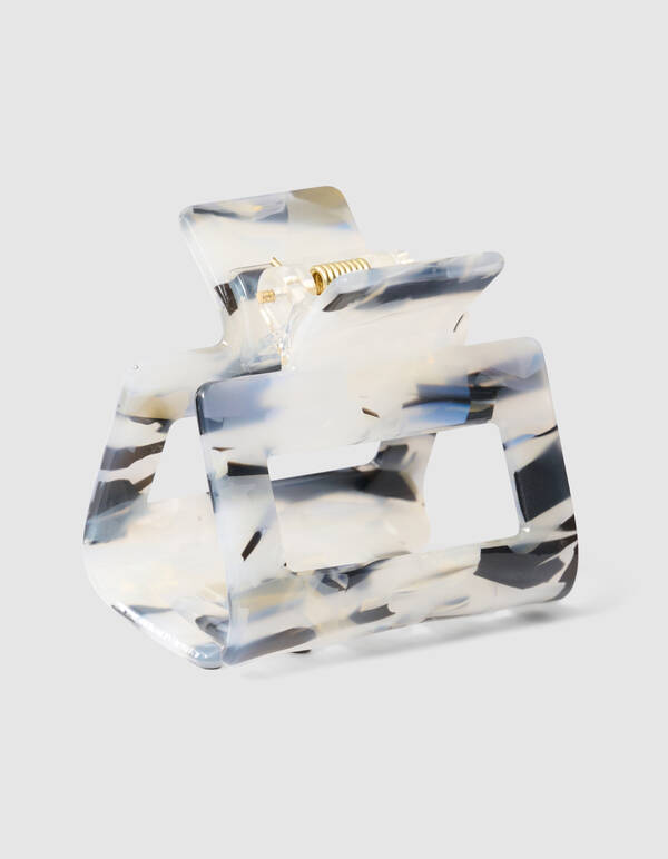 Haarspange Schwarz/Weiß SHOEBY ACCESSOIRES