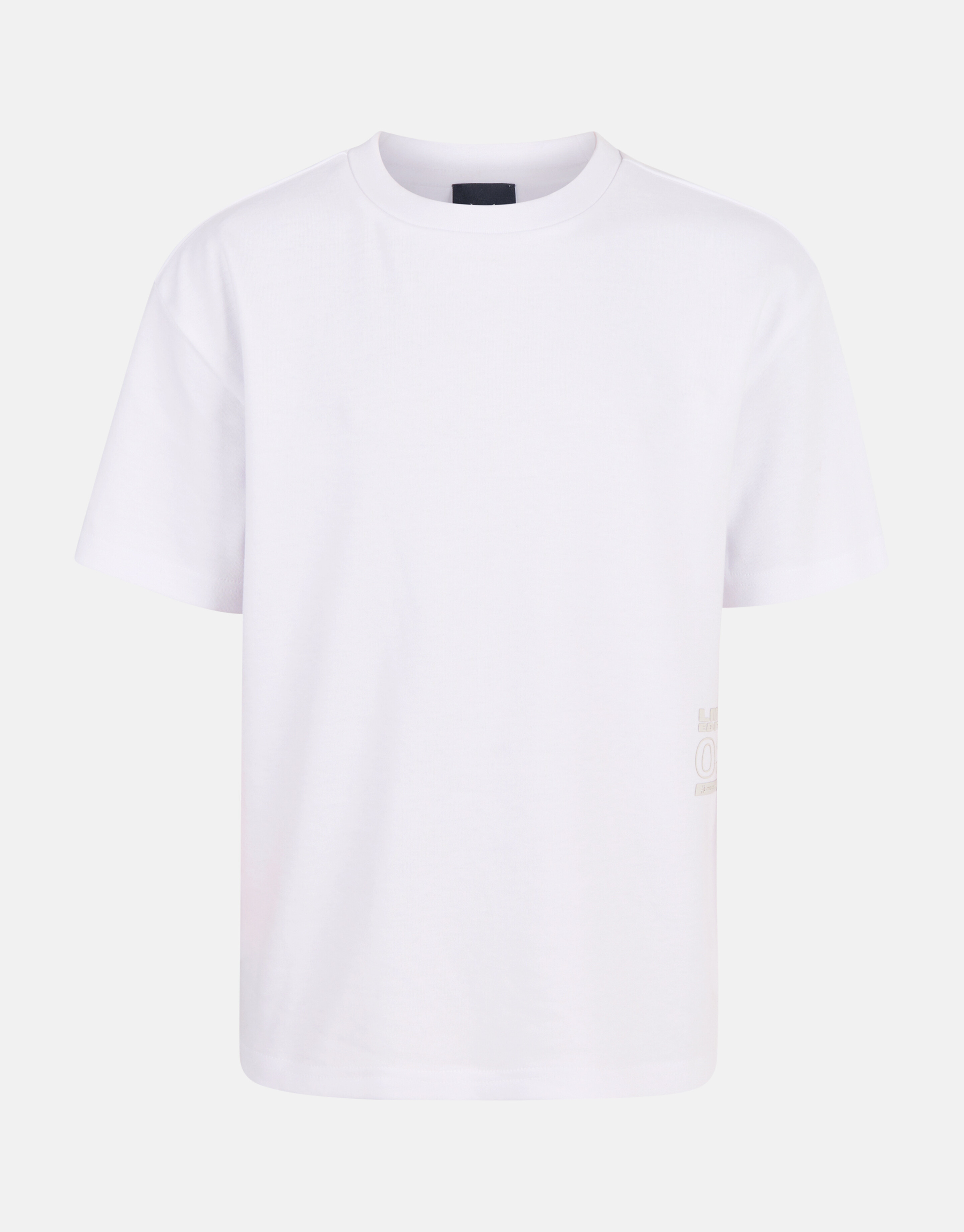 Schweres Basic-T-Shirt Weiß SHOEBY BOYS